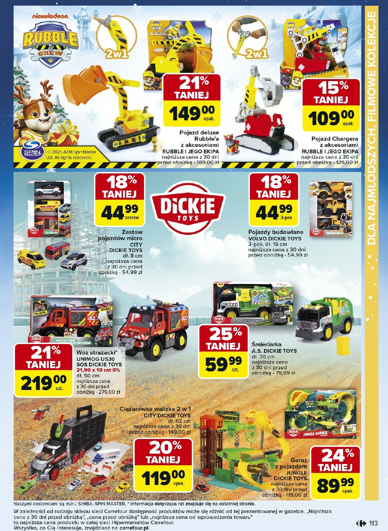 carrefour - Gazetka Carrefour - Zabawki - ważna od 03.11. do 23.12. - page: 113 carrefour - Gazetka Carrefour - Zabawki - ważna od 03.11. do 23.12. - page: 113