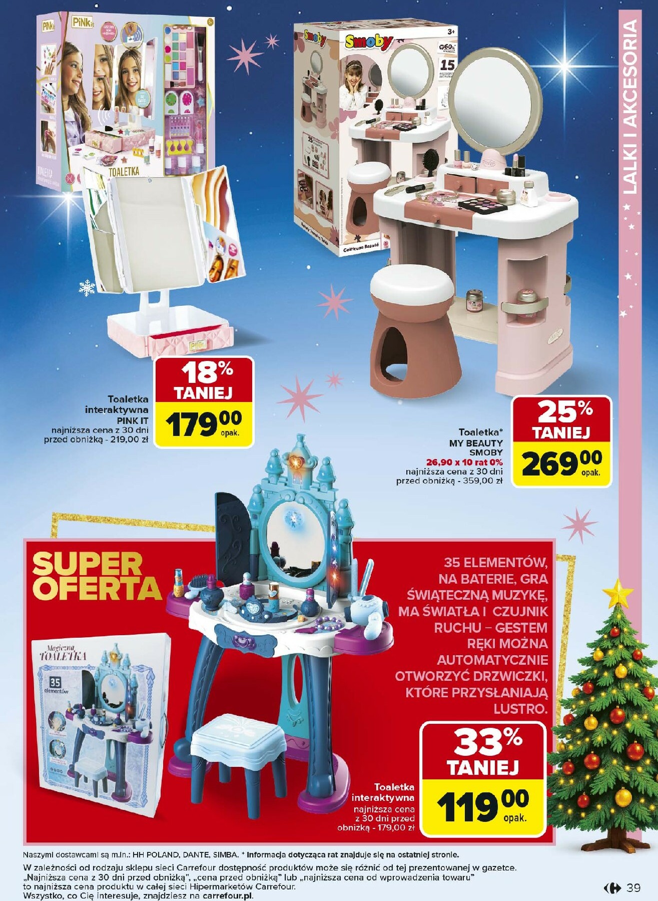 carrefour - Gazetka Carrefour - Zabawki - ważna od 03.11. do 23.12. - page: 39 carrefour - Gazetka Carrefour - Zabawki - ważna od 03.11. do 23.12. - page: 39