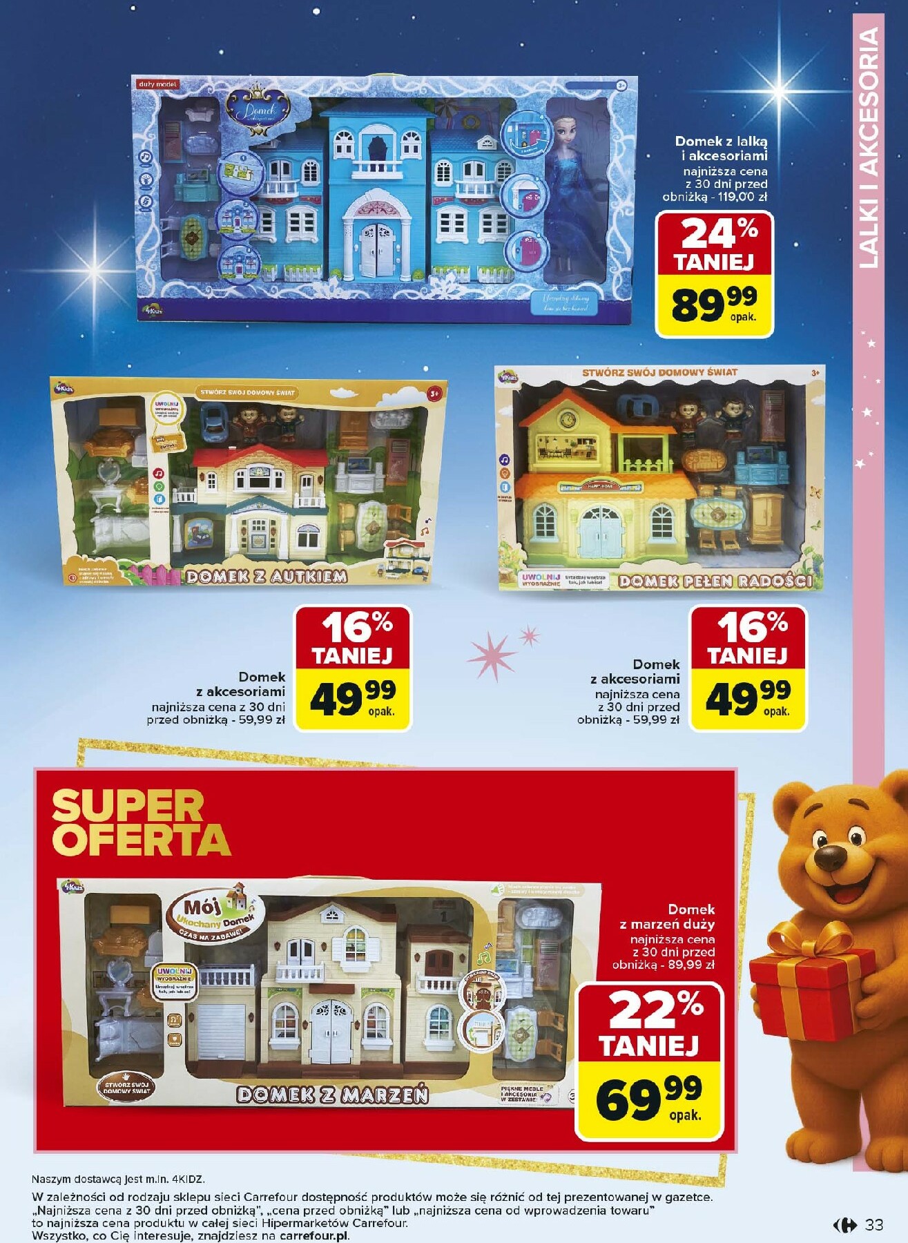 carrefour - Gazetka Carrefour - Zabawki - ważna od 03.11. do 23.12. - page: 33 carrefour - Gazetka Carrefour - Zabawki - ważna od 03.11. do 23.12. - page: 33