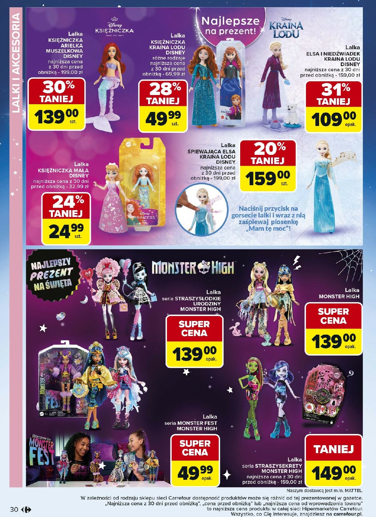 carrefour - Gazetka Carrefour - Zabawki - ważna od 03.11. do 23.12. - page: 30 carrefour - Gazetka Carrefour - Zabawki - ważna od 03.11. do 23.12. - page: 30