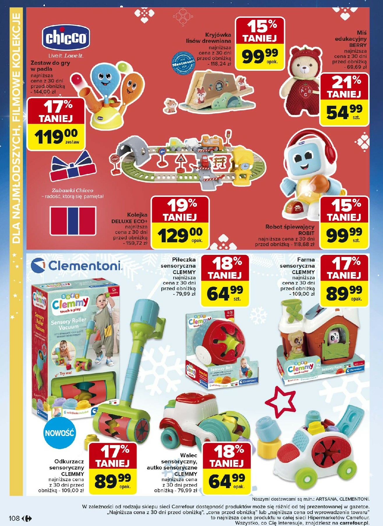 carrefour - Gazetka Carrefour - Zabawki - ważna od 03.11. do 23.12. - page: 108 carrefour - Gazetka Carrefour - Zabawki - ważna od 03.11. do 23.12. - page: 108