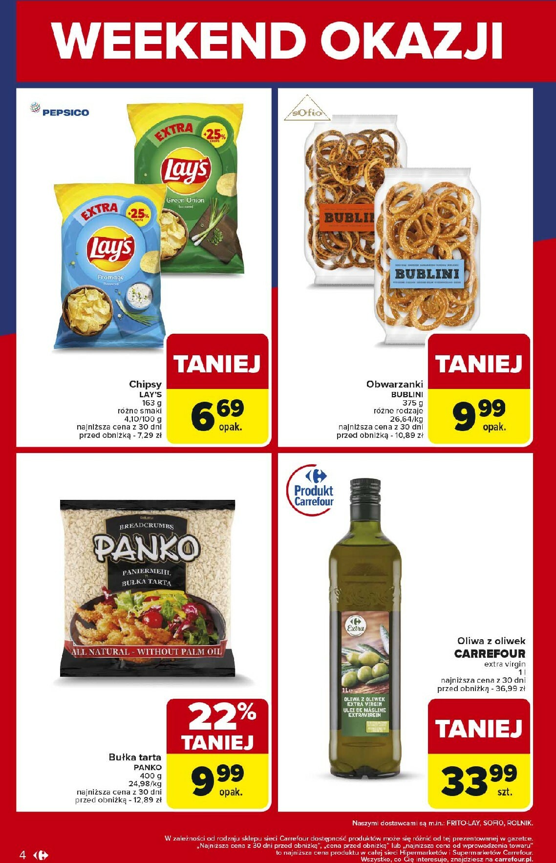 carrefour - Gazetka Carrefour - Weekend okazji już od środy! - ważna od 29.10. do 31.10. - page: 4