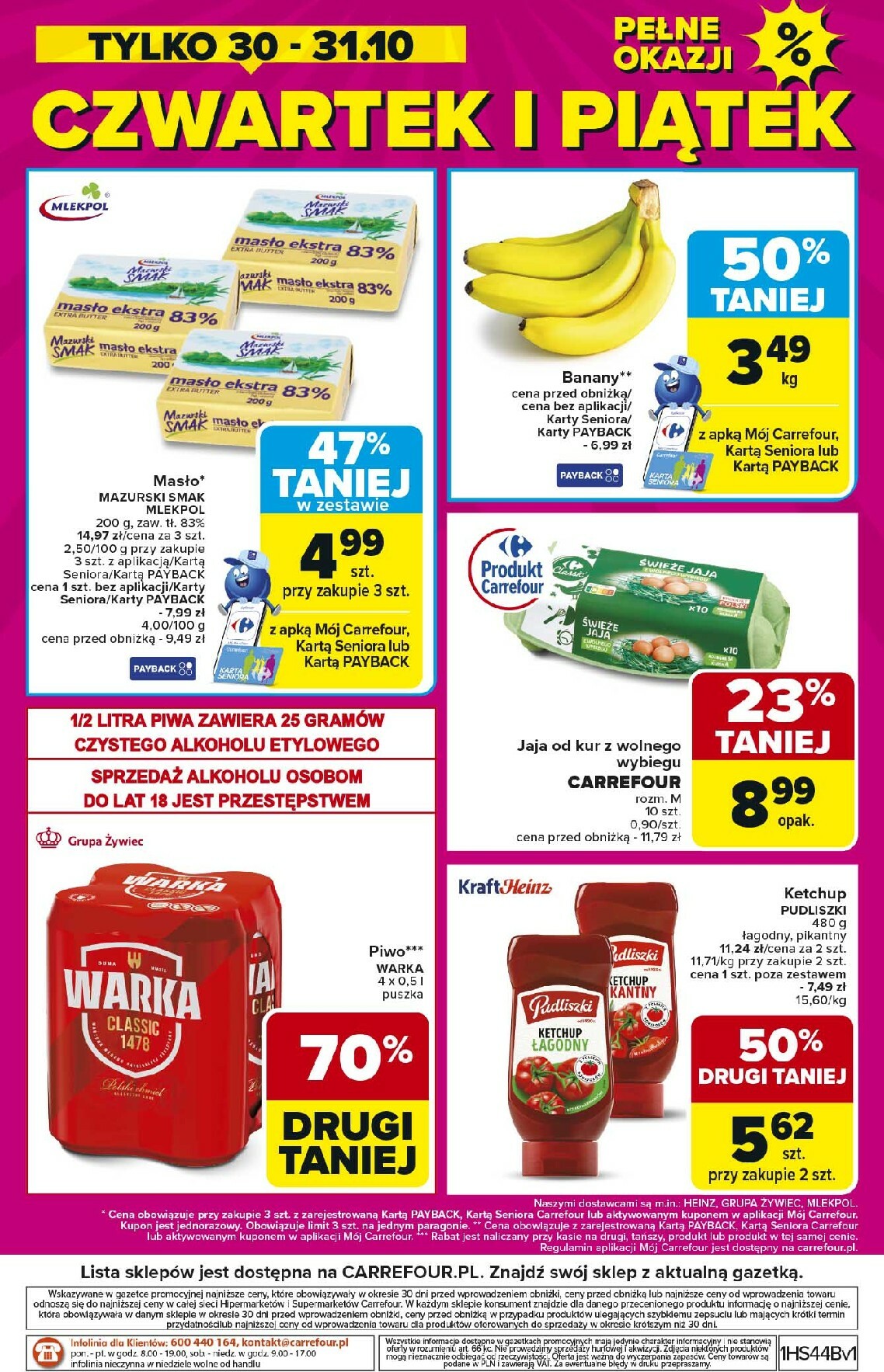 carrefour - Gazetka Carrefour - Weekend okazji już od środy! - ważna od 29.10. do 31.10. - page: 8