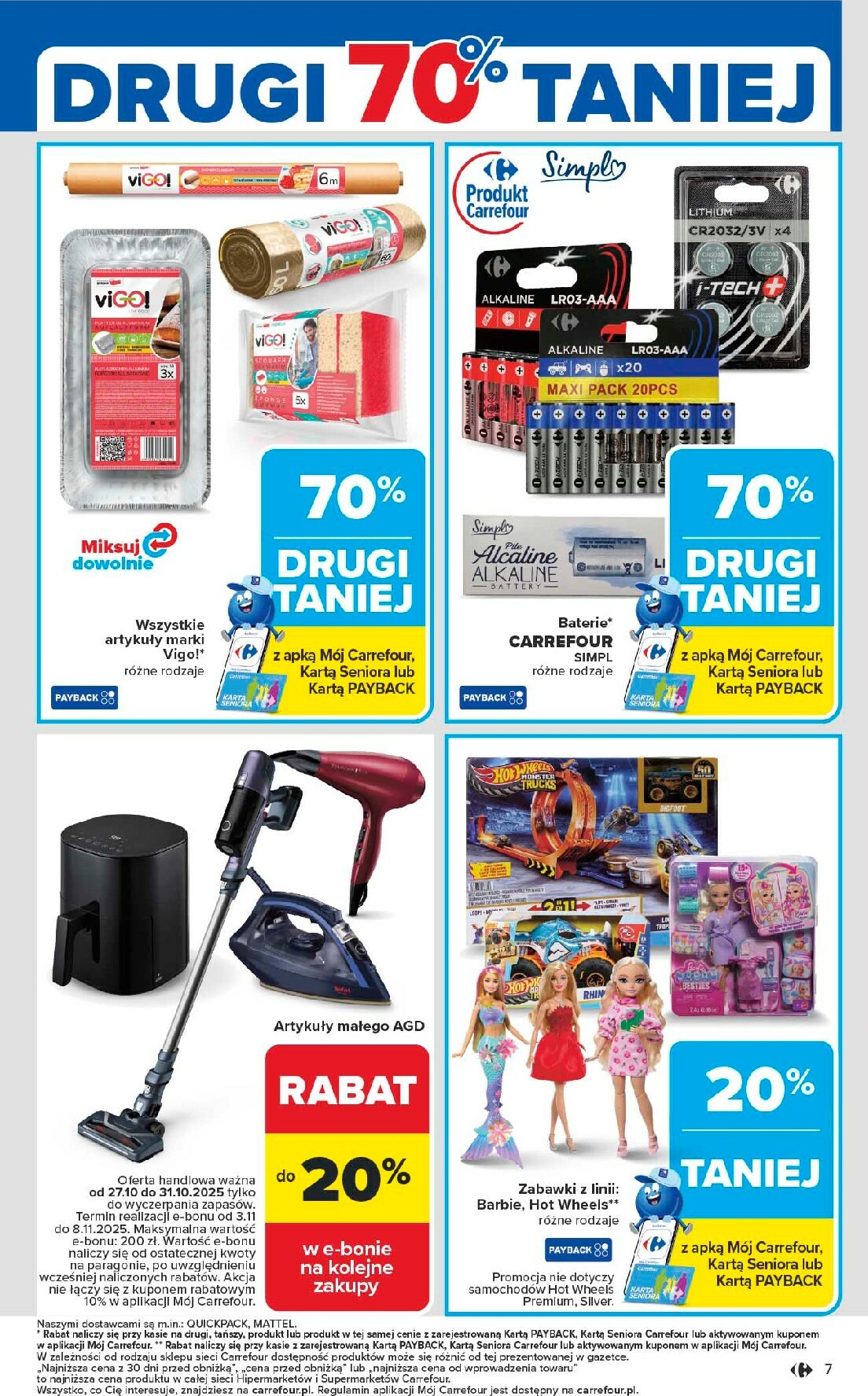 carrefour - Gazetka Carrefour - Zmieniliśmy się dla Ciebie Poznań - ważna od 27.10. do 31.10. - page: 9 carrefour - Gazetka Carrefour - Zmieniliśmy się dla Ciebie Poznań - ważna od 27.10. do 31.10. - page: 9