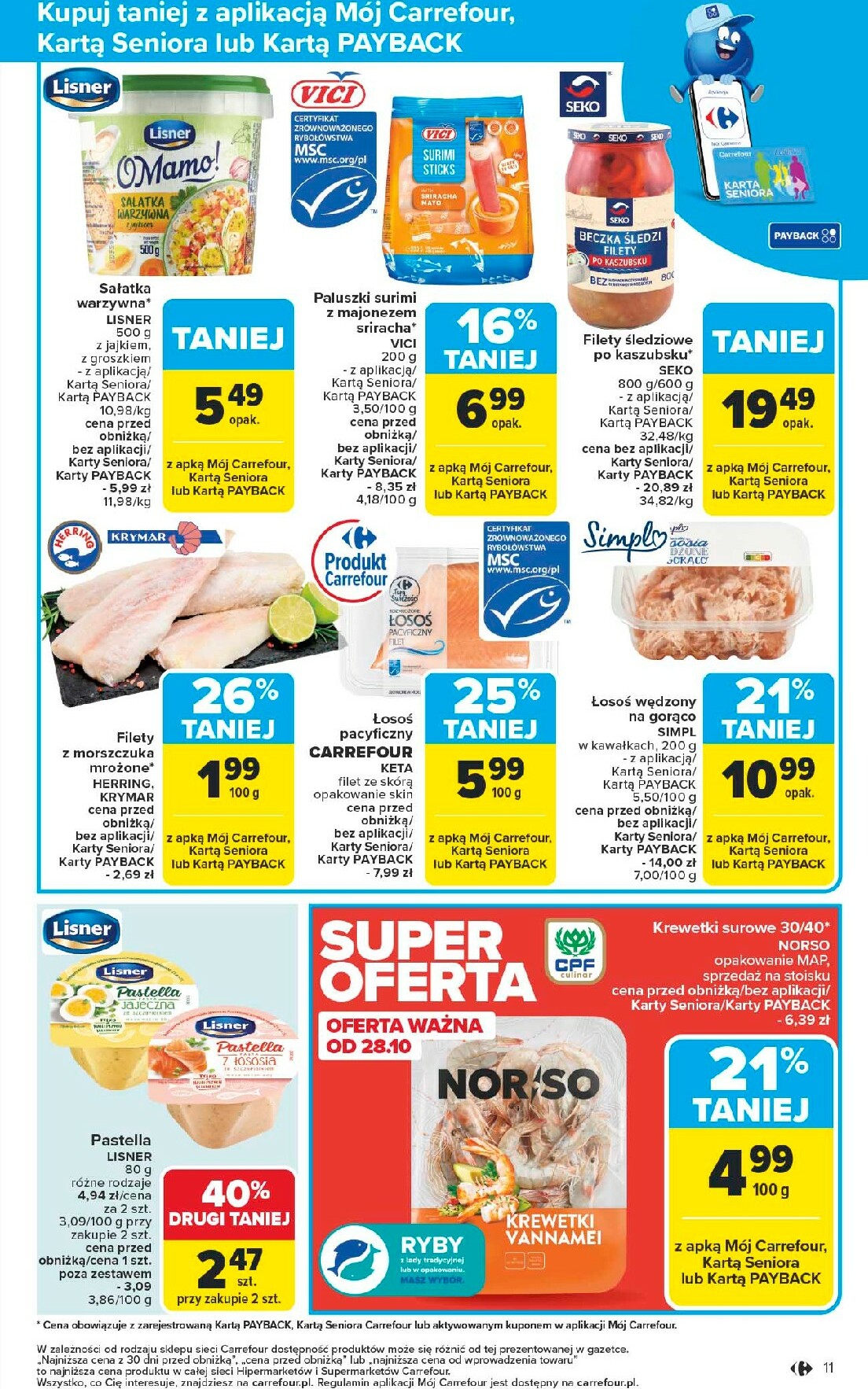 carrefour - Gazetka Carrefour - Zmieniliśmy się dla Ciebie Poznań - ważna od 27.10. do 31.10. - page: 13 carrefour - Gazetka Carrefour - Zmieniliśmy się dla Ciebie Poznań - ważna od 27.10. do 31.10. - page: 13