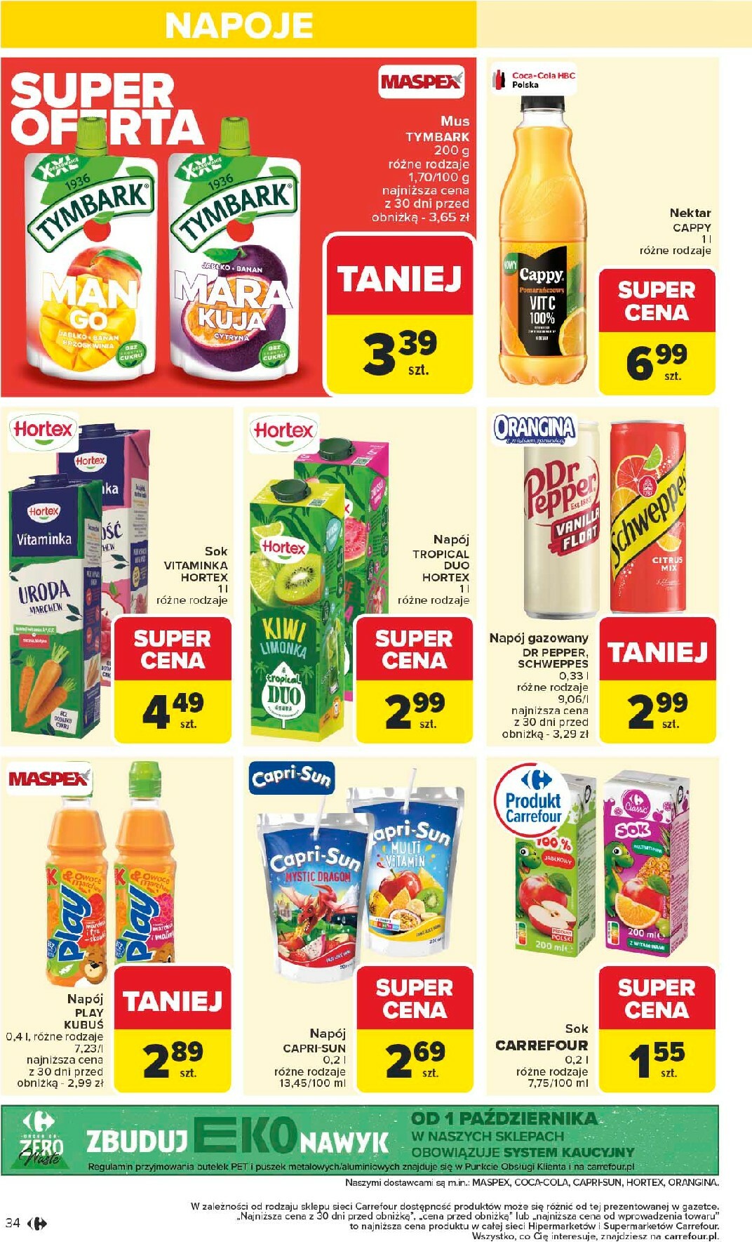 carrefour - Gazetka Carrefour - Zmieniliśmy się dla Ciebie Poznań - ważna od 27.10. do 31.10. - page: 36 carrefour - Gazetka Carrefour - Zmieniliśmy się dla Ciebie Poznań - ważna od 27.10. do 31.10. - page: 36