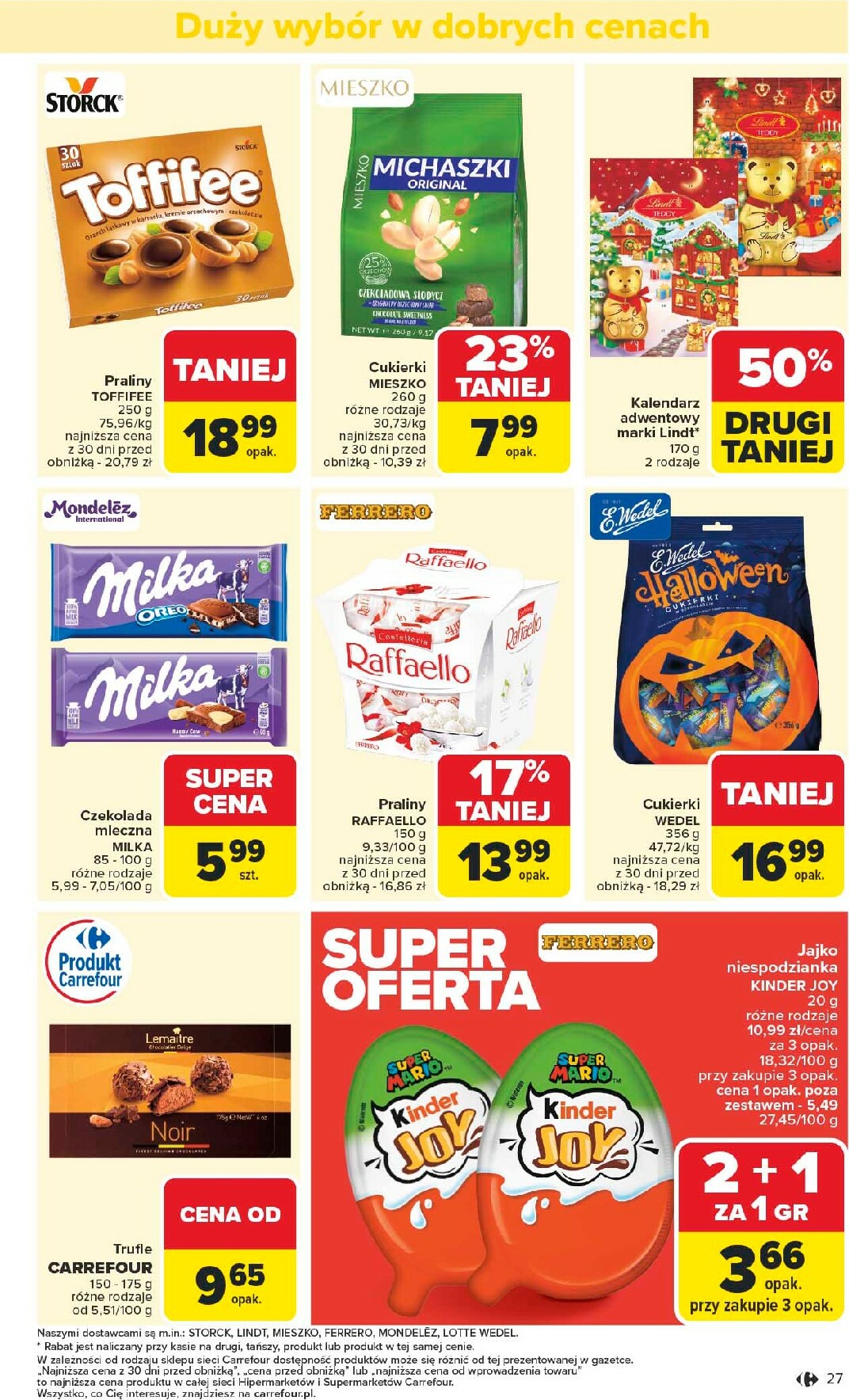 carrefour - Gazetka Carrefour - Zmieniliśmy się dla Ciebie Poznań - ważna od 27.10. do 31.10. - page: 29 carrefour - Gazetka Carrefour - Zmieniliśmy się dla Ciebie Poznań - ważna od 27.10. do 31.10. - page: 29