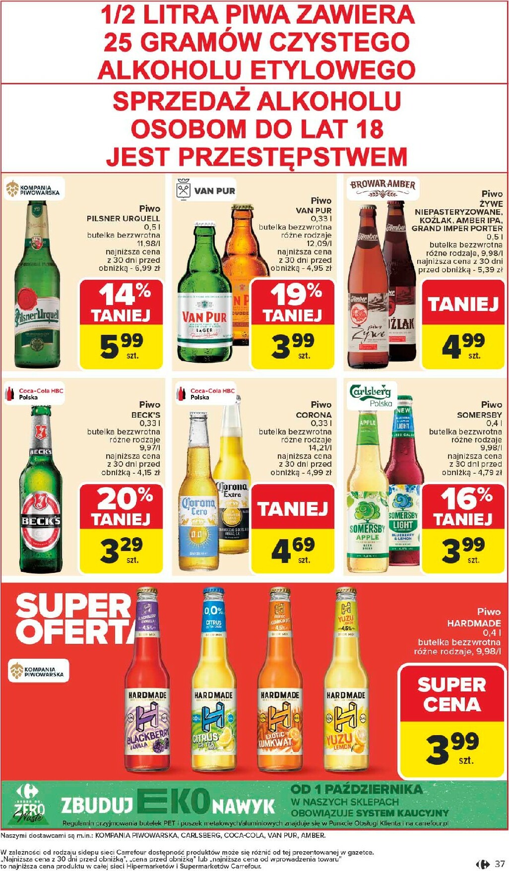 carrefour - Gazetka Carrefour - Zmieniliśmy się dla Ciebie Poznań - ważna od 27.10. do 31.10. - page: 39 carrefour - Gazetka Carrefour - Zmieniliśmy się dla Ciebie Poznań - ważna od 27.10. do 31.10. - page: 39