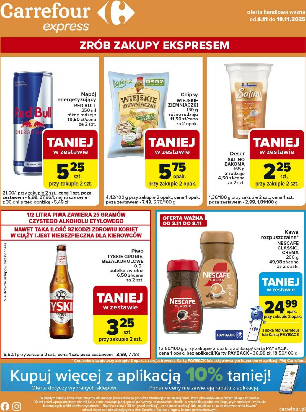 carrefour - Gazetka Carrefour - Express 1 - ważna od 04.11. do 10.11.