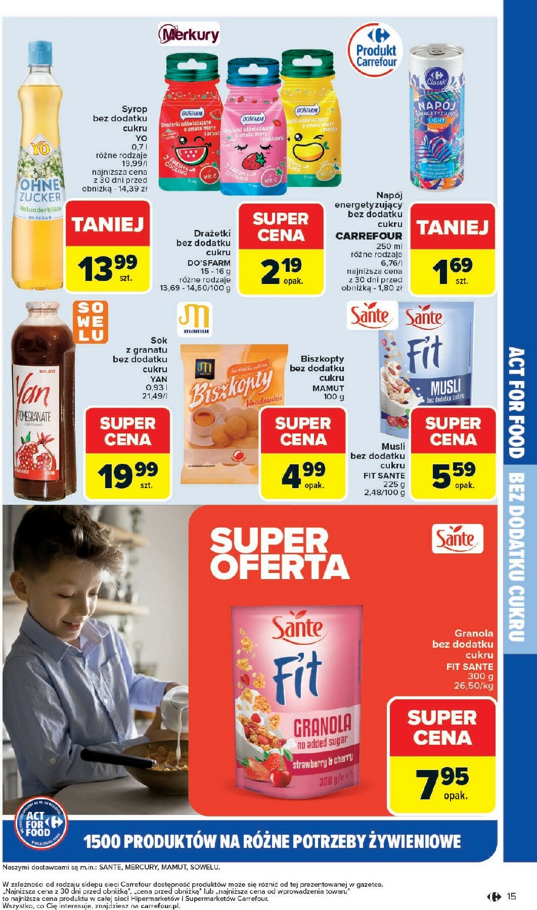 carrefour - Gazetka Carrefour - Act for food - ważna od 03.11. do 15.11. - page: 15