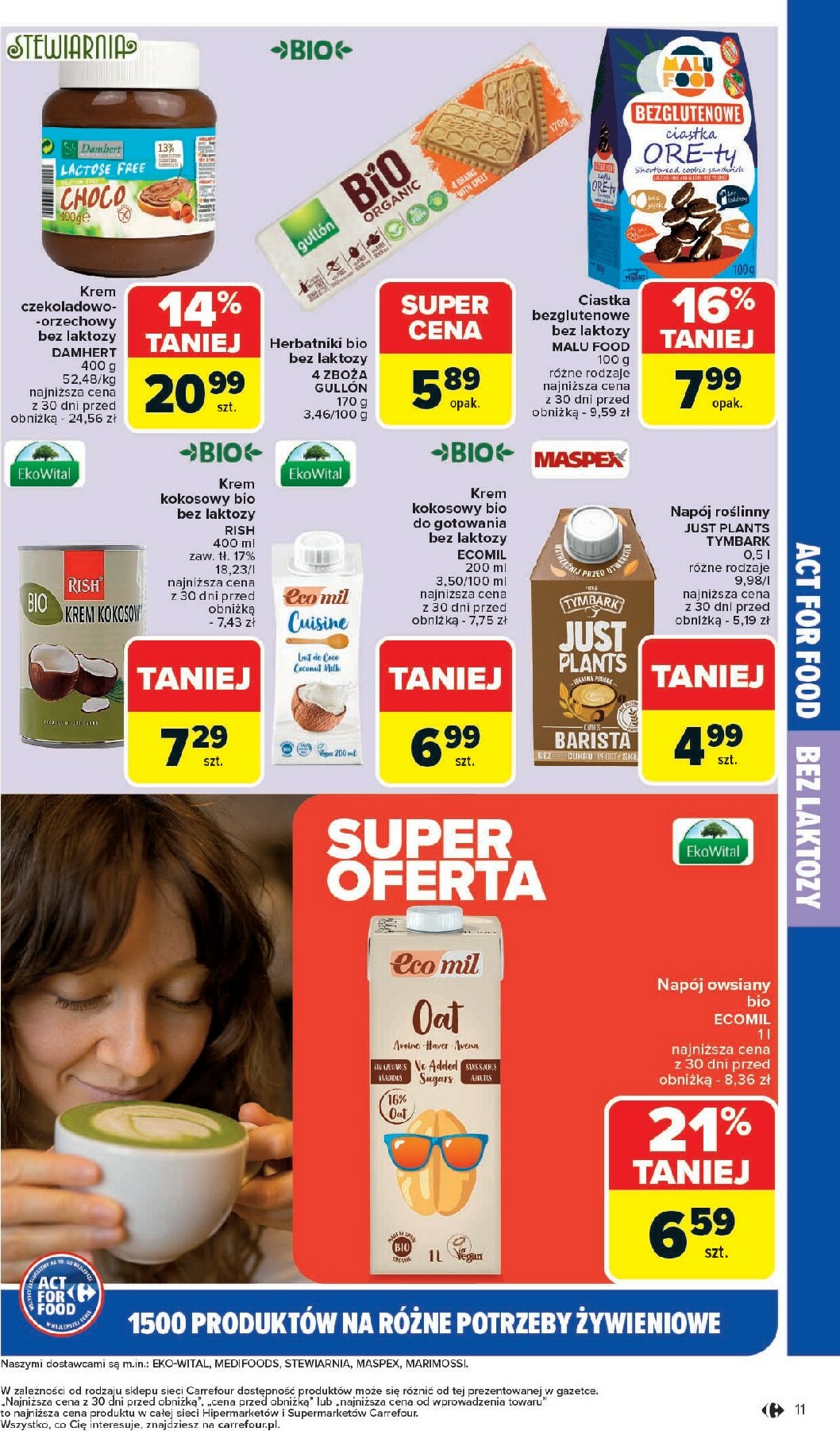 carrefour - Gazetka Carrefour - Act for food - ważna od 03.11. do 15.11. - page: 11