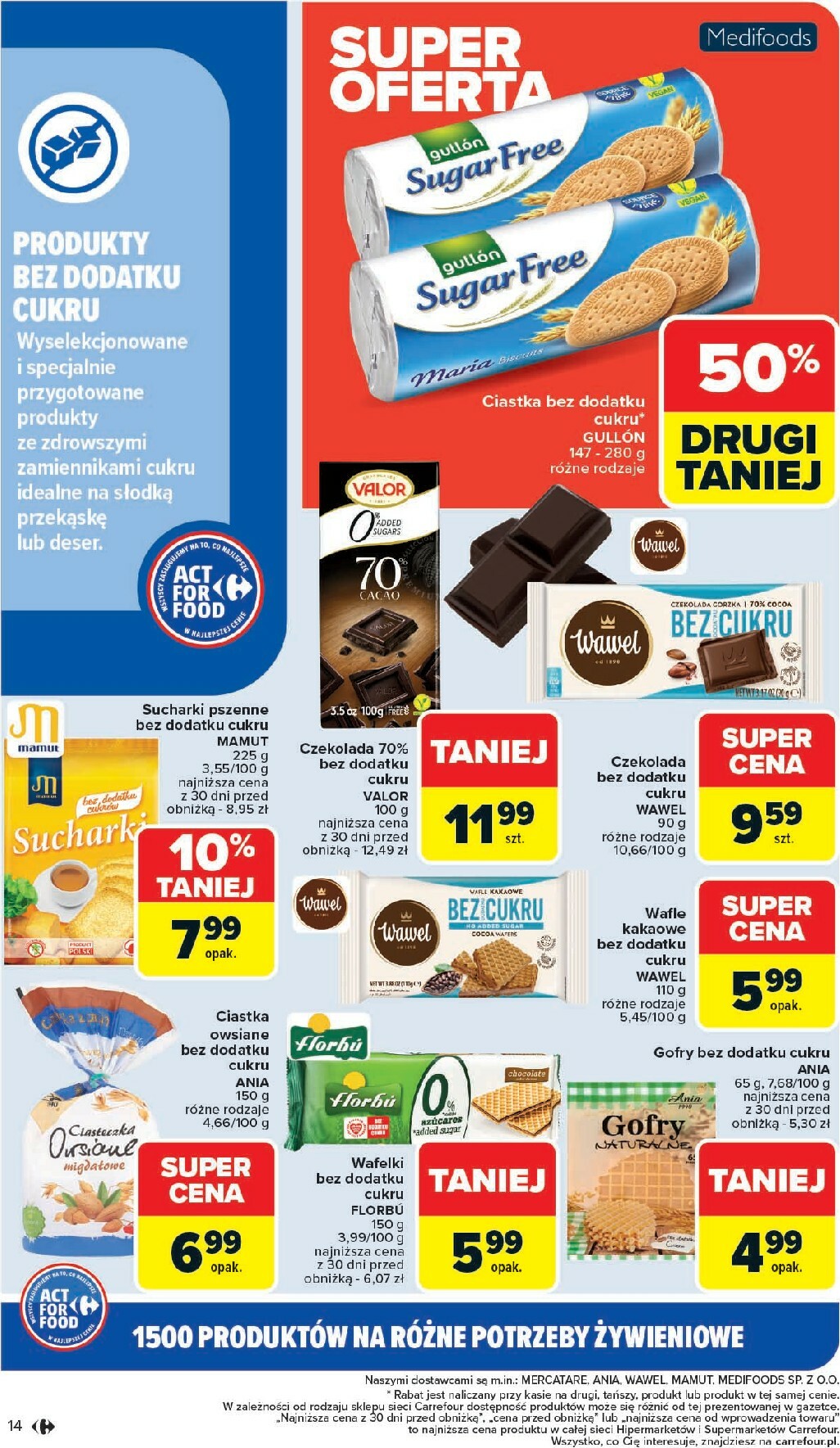 carrefour - Gazetka Carrefour - Act for food - ważna od 03.11. do 15.11. - page: 14