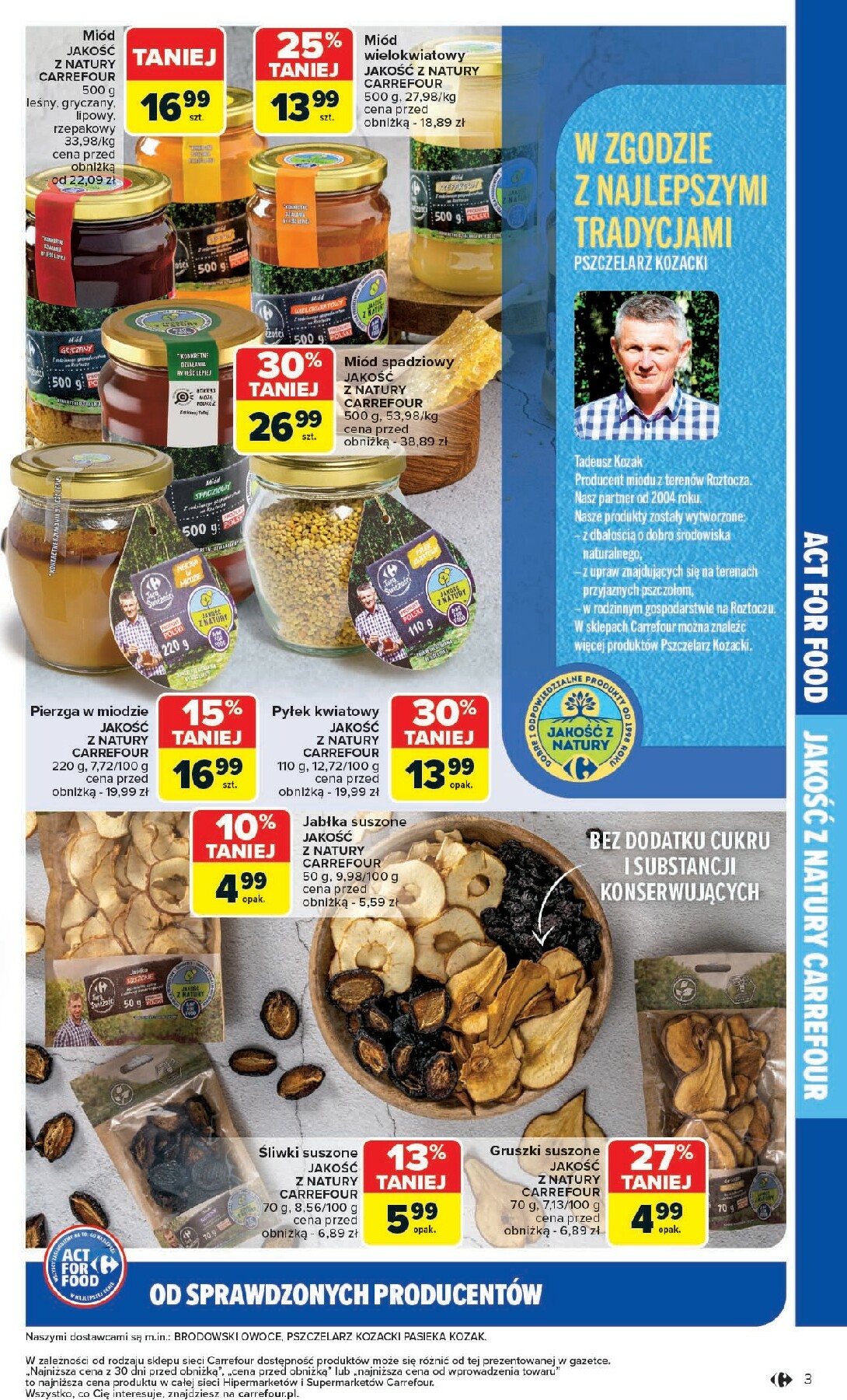 carrefour - Gazetka Carrefour - Act for food - ważna od 03.11. do 15.11. - page: 3