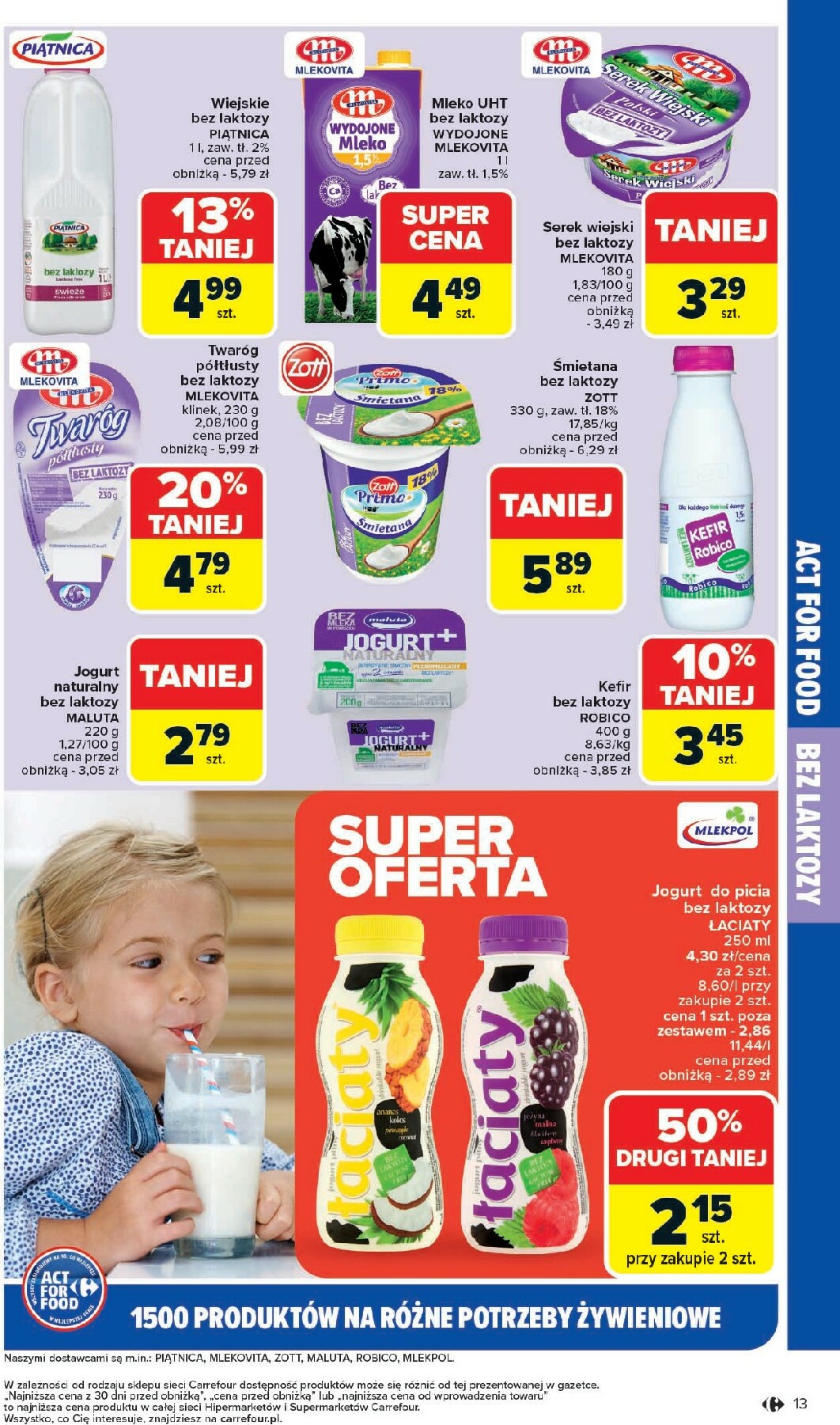 carrefour - Gazetka Carrefour - Act for food - ważna od 03.11. do 15.11. - page: 13