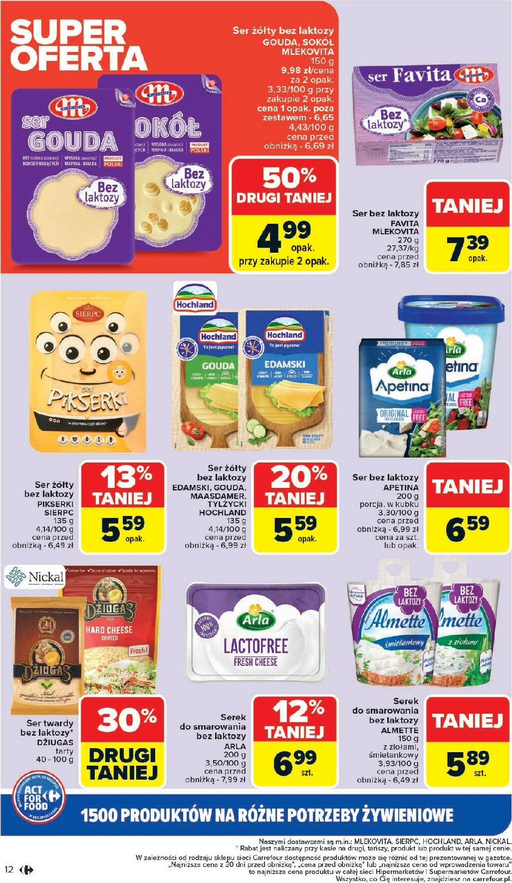 carrefour - Gazetka Carrefour - Act for food - ważna od 03.11. do 15.11. - page: 12