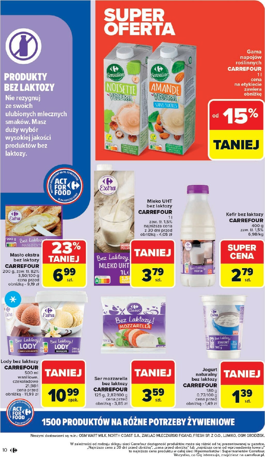 carrefour - Gazetka Carrefour - Act for food - ważna od 03.11. do 15.11. - page: 10
