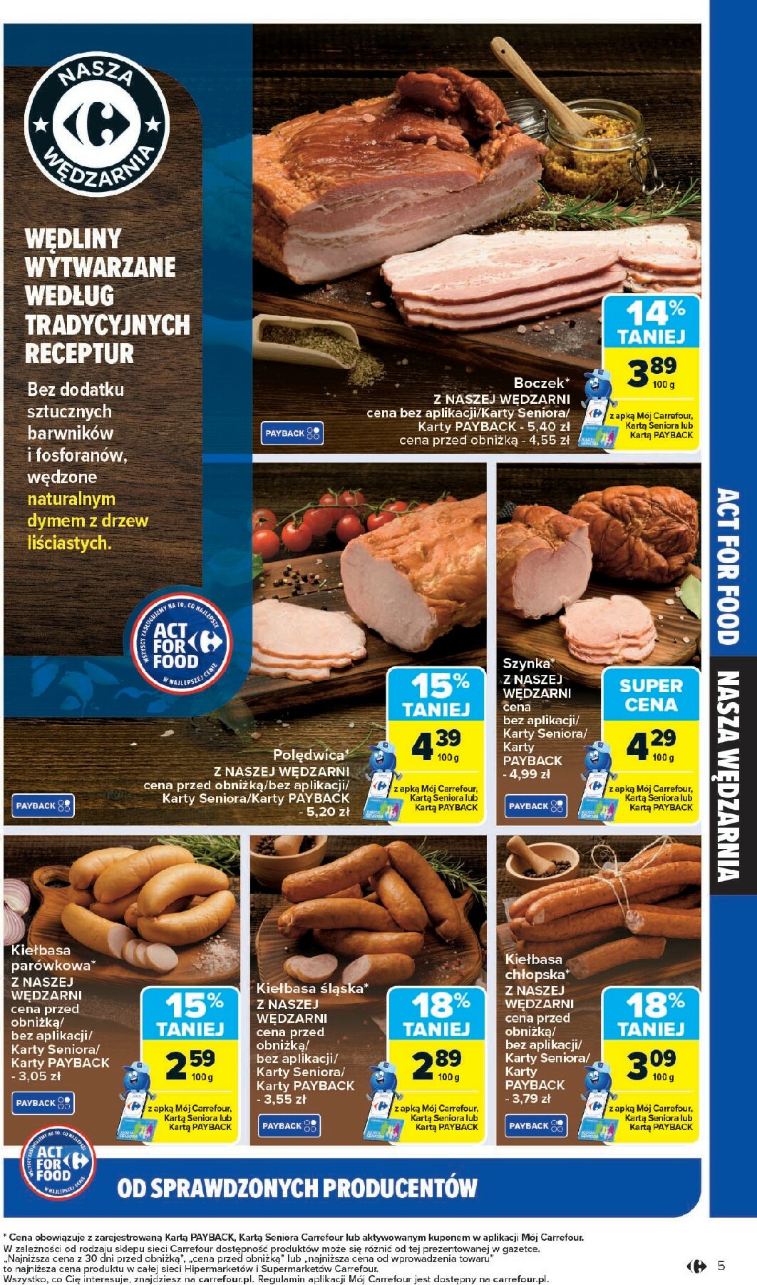 carrefour - Gazetka Carrefour - Act for food - ważna od 03.11. do 15.11. - page: 5