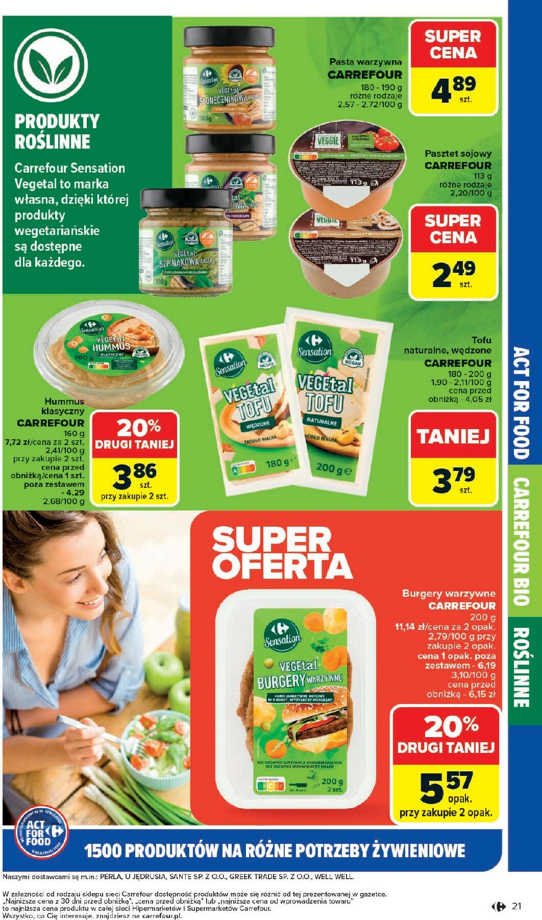 carrefour - Gazetka Carrefour - Act for food - ważna od 03.11. do 15.11. - page: 21