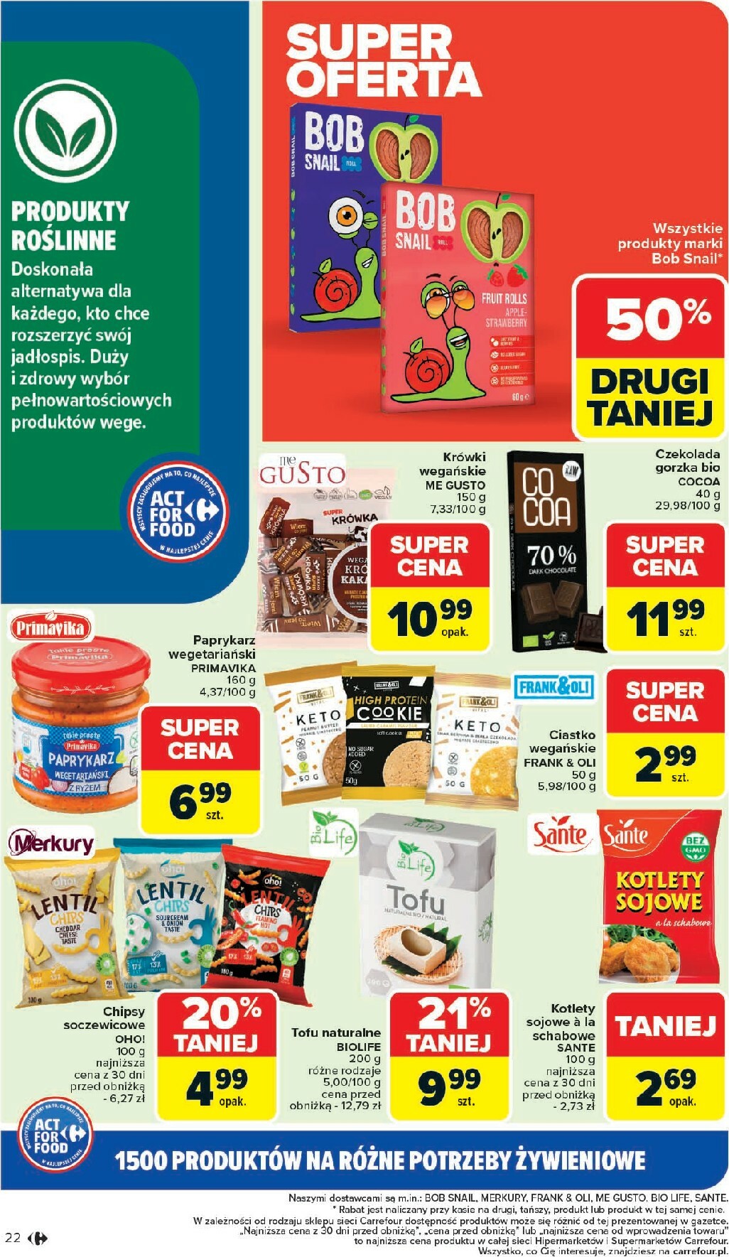 carrefour - Gazetka Carrefour - Act for food - ważna od 03.11. do 15.11. - page: 22