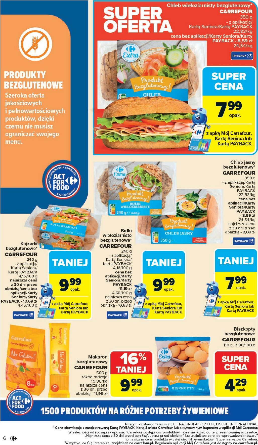 carrefour - Gazetka Carrefour - Act for food - ważna od 03.11. do 15.11. - page: 6