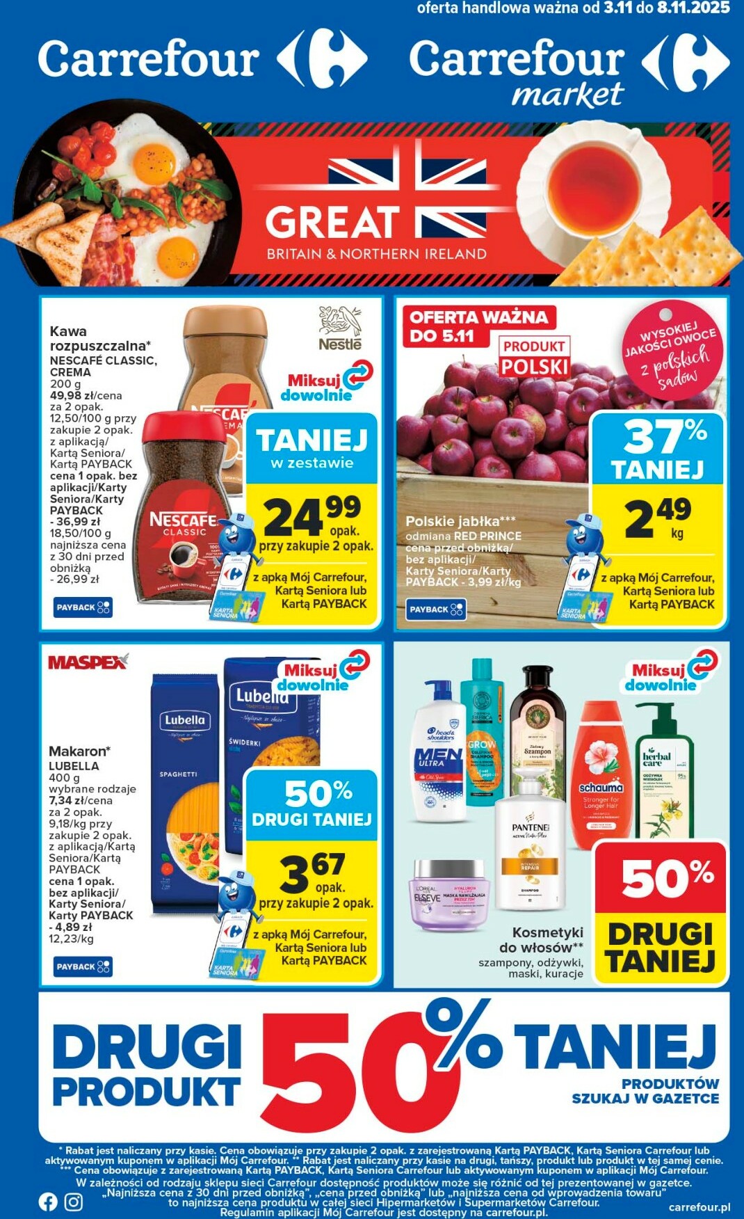 carrefour - Gazetka Carrefour - ważna od 03.11. do 08.11.