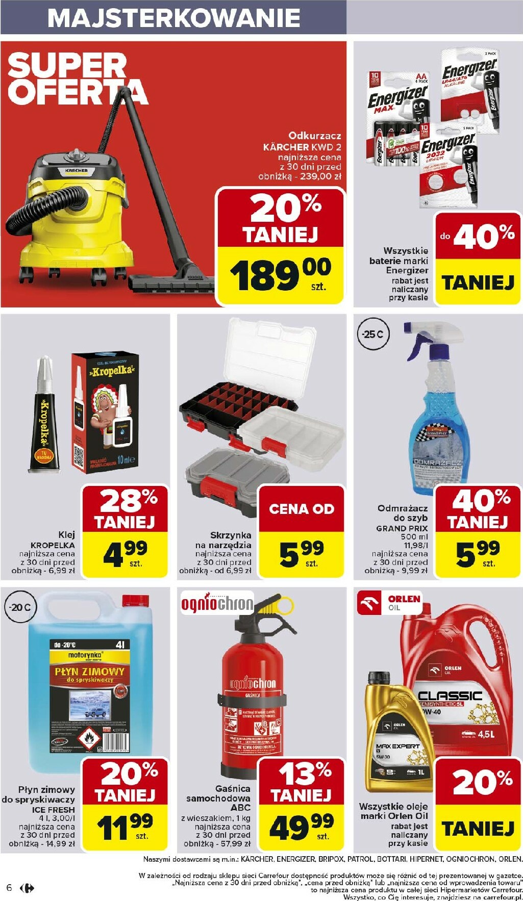 carrefour - Gazetka Carrefour - Łap super okazję od poniedziałku - ważna od 03.11. do 15.11. - page: 6