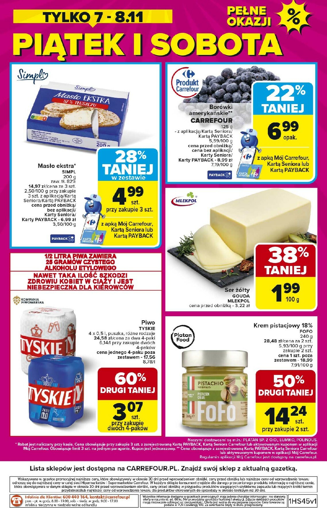 carrefour - Gazetka Carrefour - Weekend okazji już od czwartku - ważna od 06.11. do 08.11. - page: 8