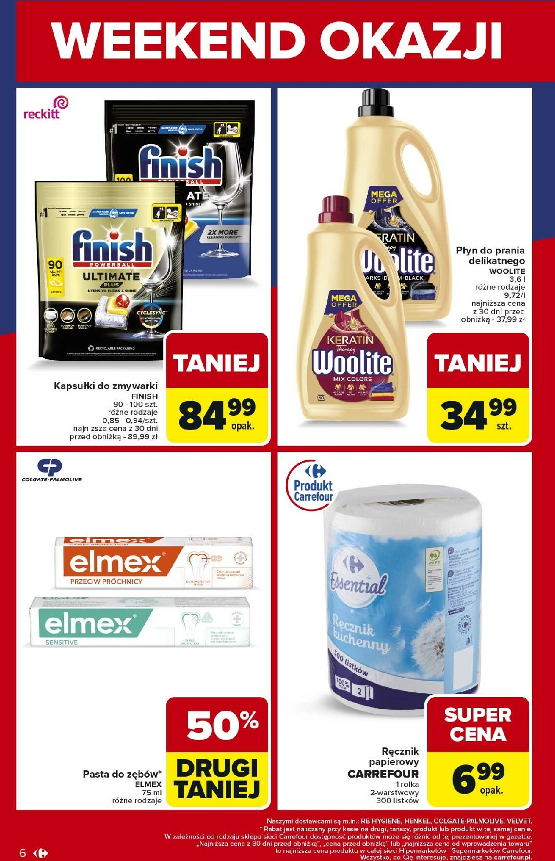 carrefour - Gazetka Carrefour - Weekend okazji już od czwartku - ważna od 06.11. do 08.11. - page: 6