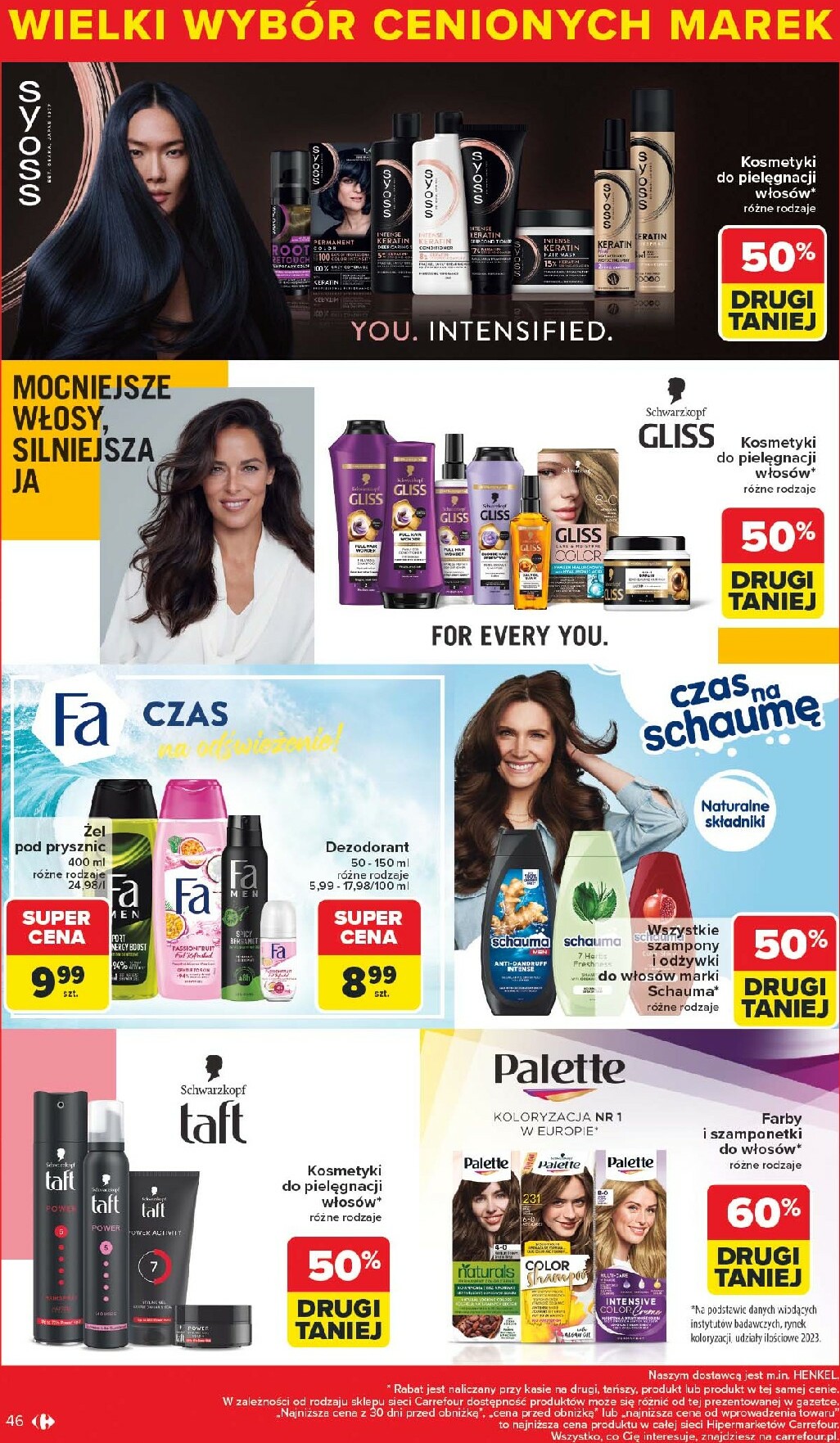 carrefour - Gazetka Carrefour - Markowe atrakcje cenowe od poiedziałku - ważna od 27.10. do 08.11. - page: 48