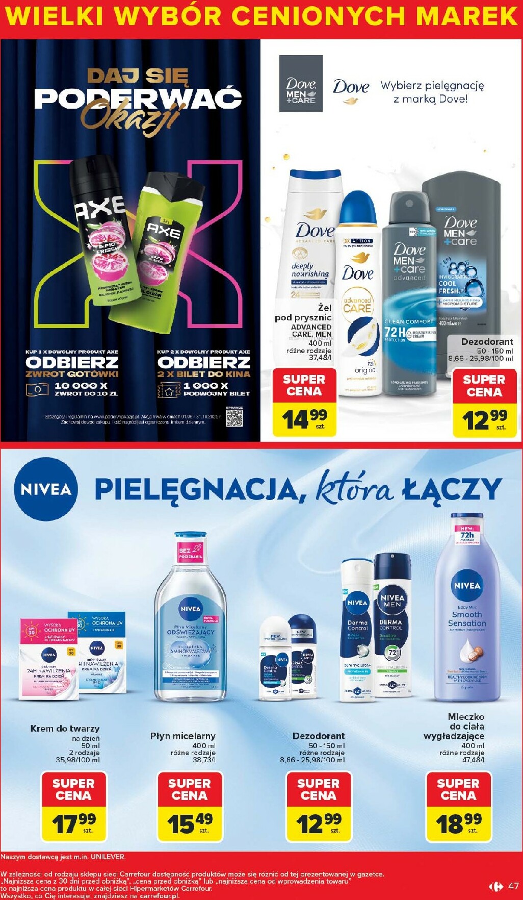 carrefour - Gazetka Carrefour - Markowe atrakcje cenowe od poiedziałku - ważna od 27.10. do 08.11. - page: 49