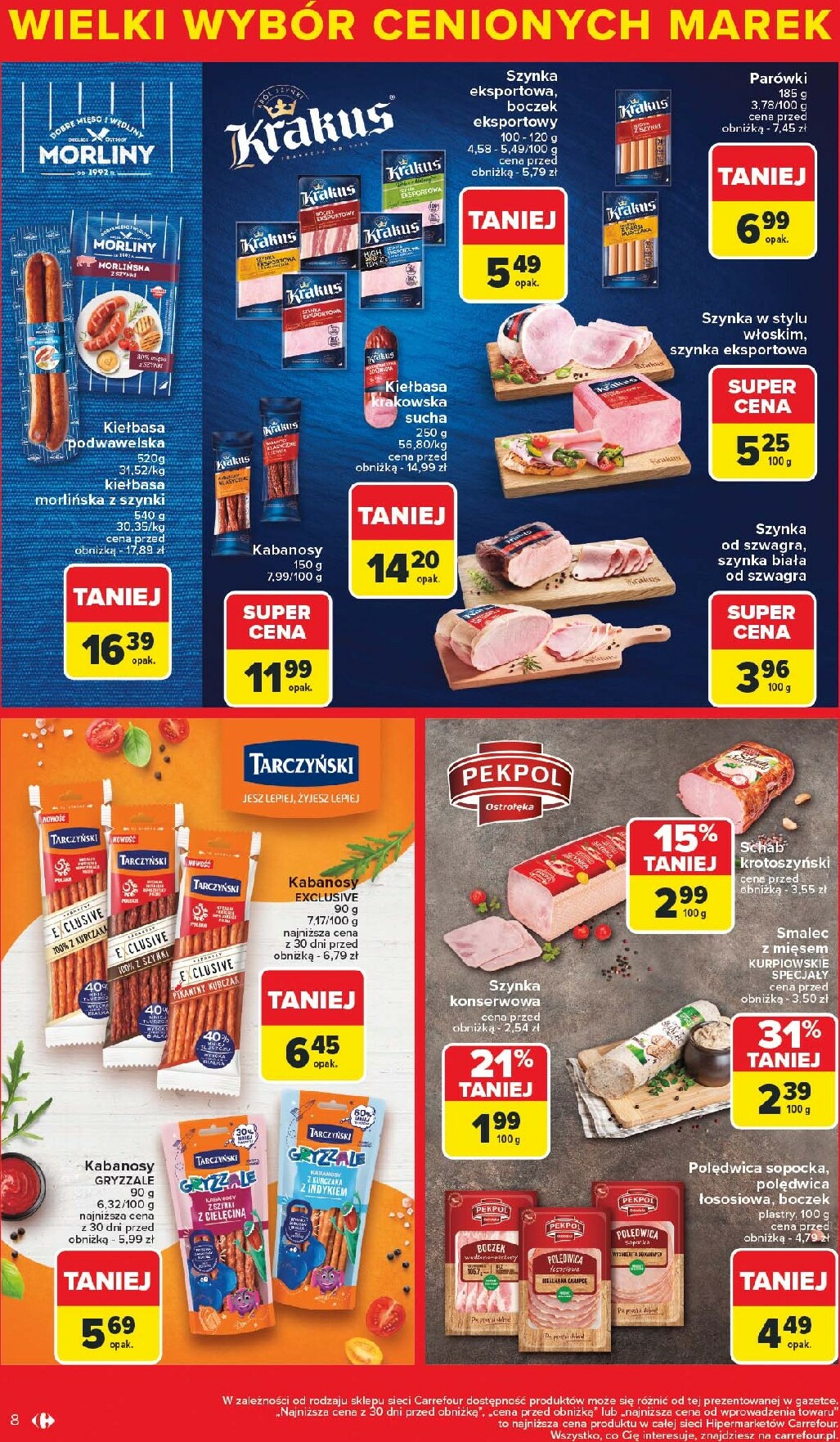 carrefour - Gazetka Carrefour - Markowe atrakcje cenowe od poiedziałku - ważna od 27.10. do 08.11. - page: 10