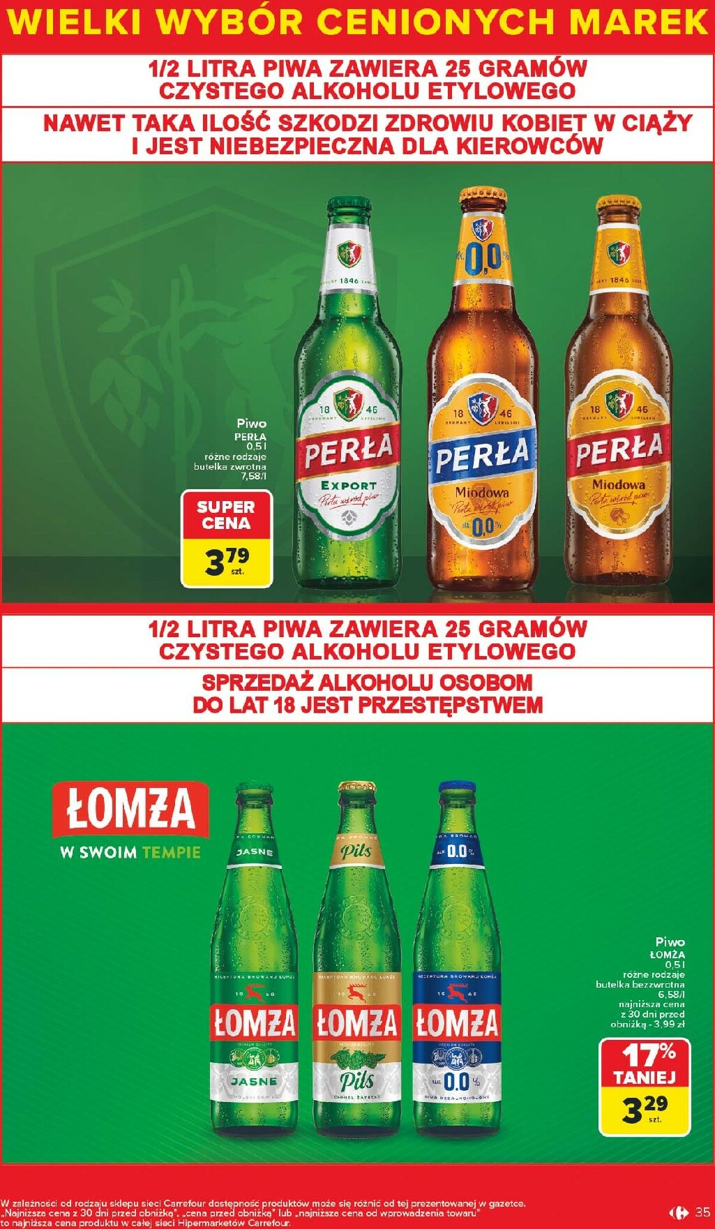 carrefour - Gazetka Carrefour - Markowe atrakcje cenowe od poiedziałku - ważna od 27.10. do 08.11. - page: 37