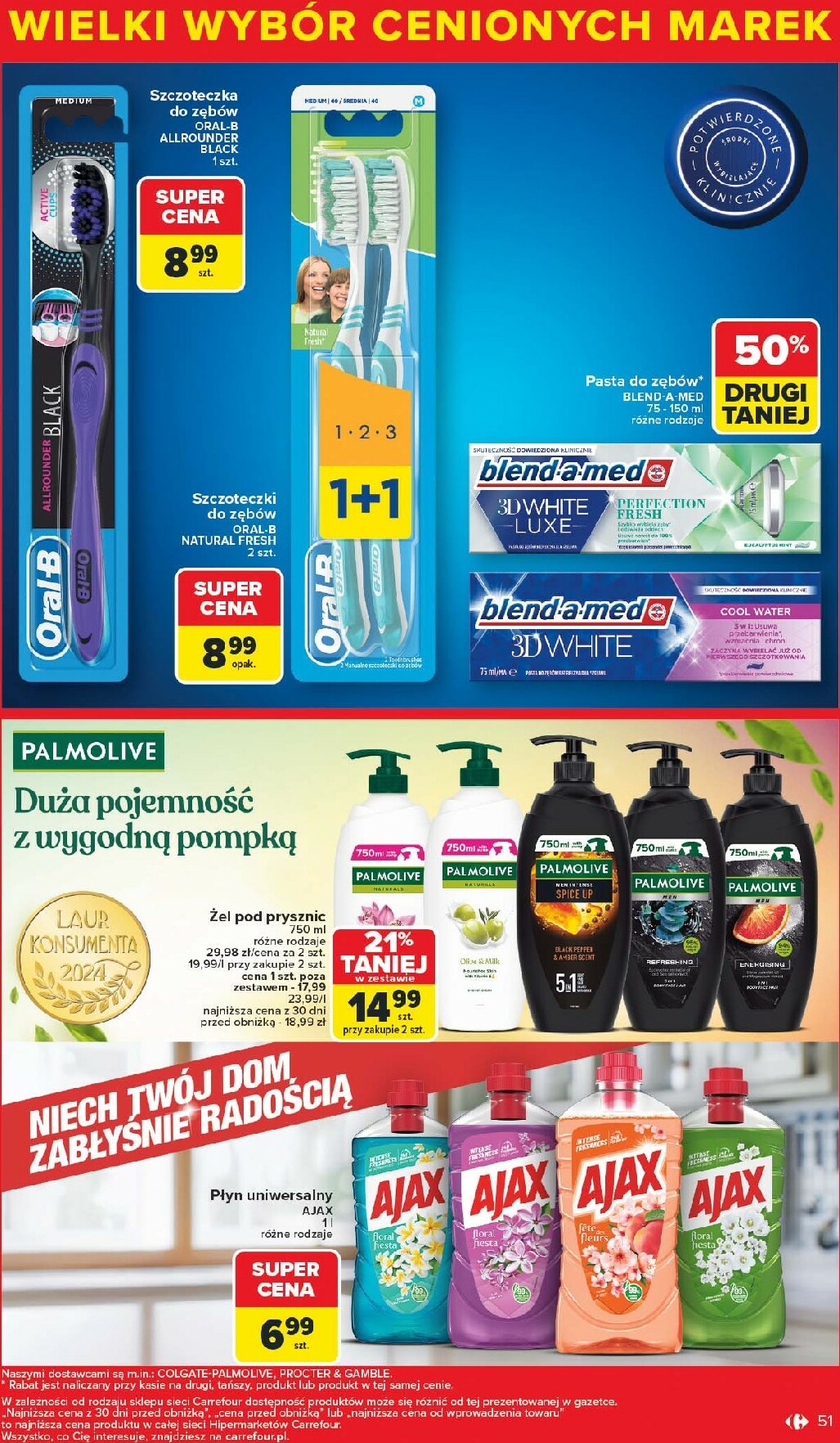carrefour - Gazetka Carrefour - Markowe atrakcje cenowe od poiedziałku - ważna od 27.10. do 08.11. - page: 53
