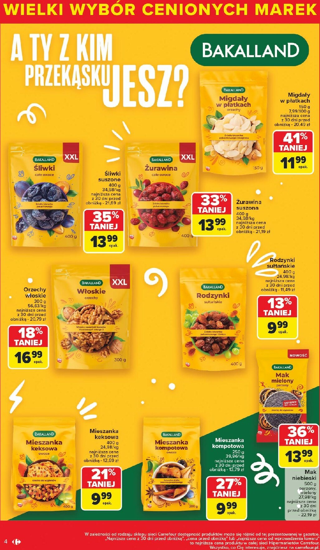 carrefour - Gazetka Carrefour - Markowe atrakcje cenowe od poiedziałku - ważna od 27.10. do 08.11. - page: 6