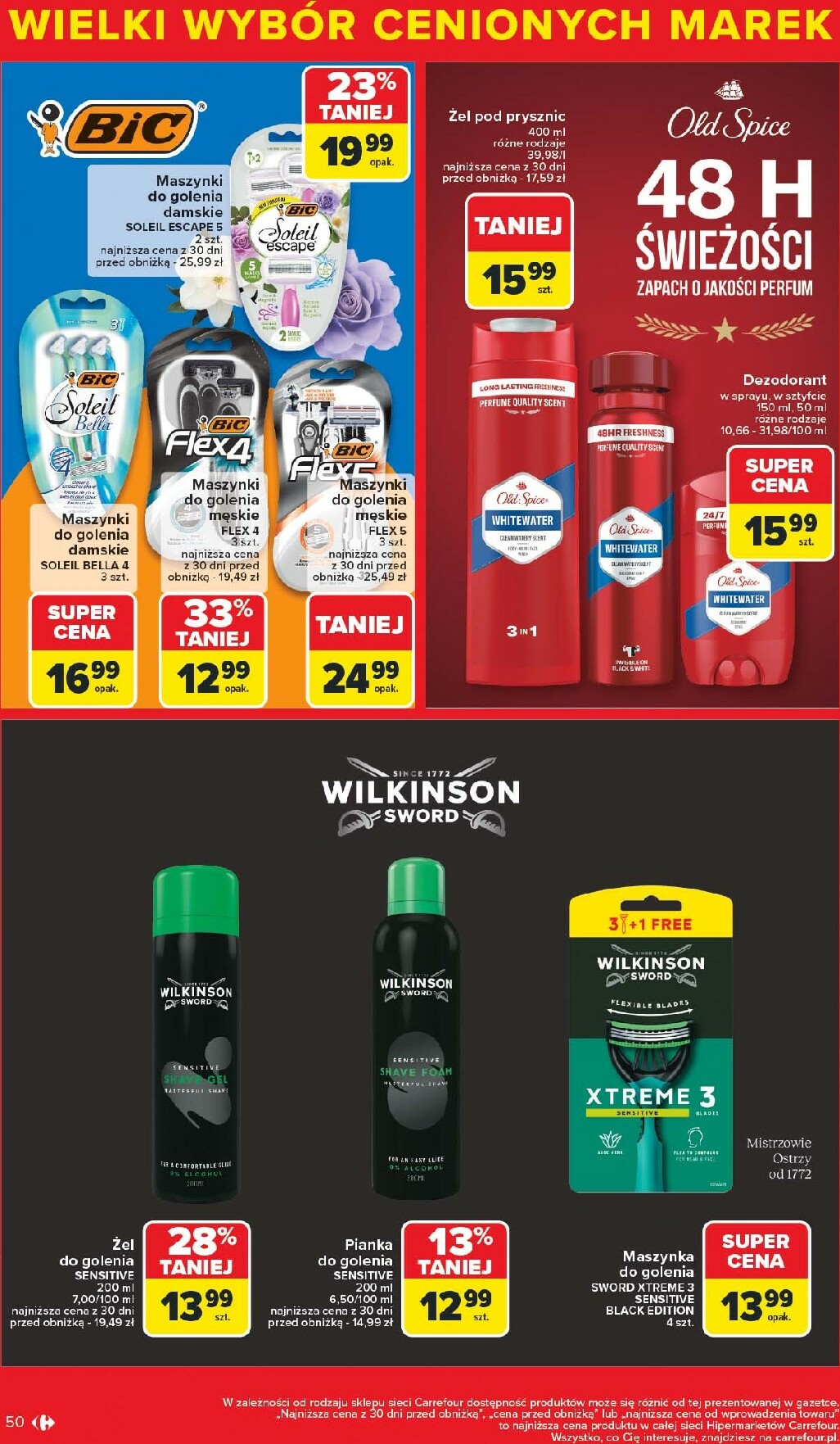 carrefour - Gazetka Carrefour - Markowe atrakcje cenowe od poiedziałku - ważna od 27.10. do 08.11. - page: 52