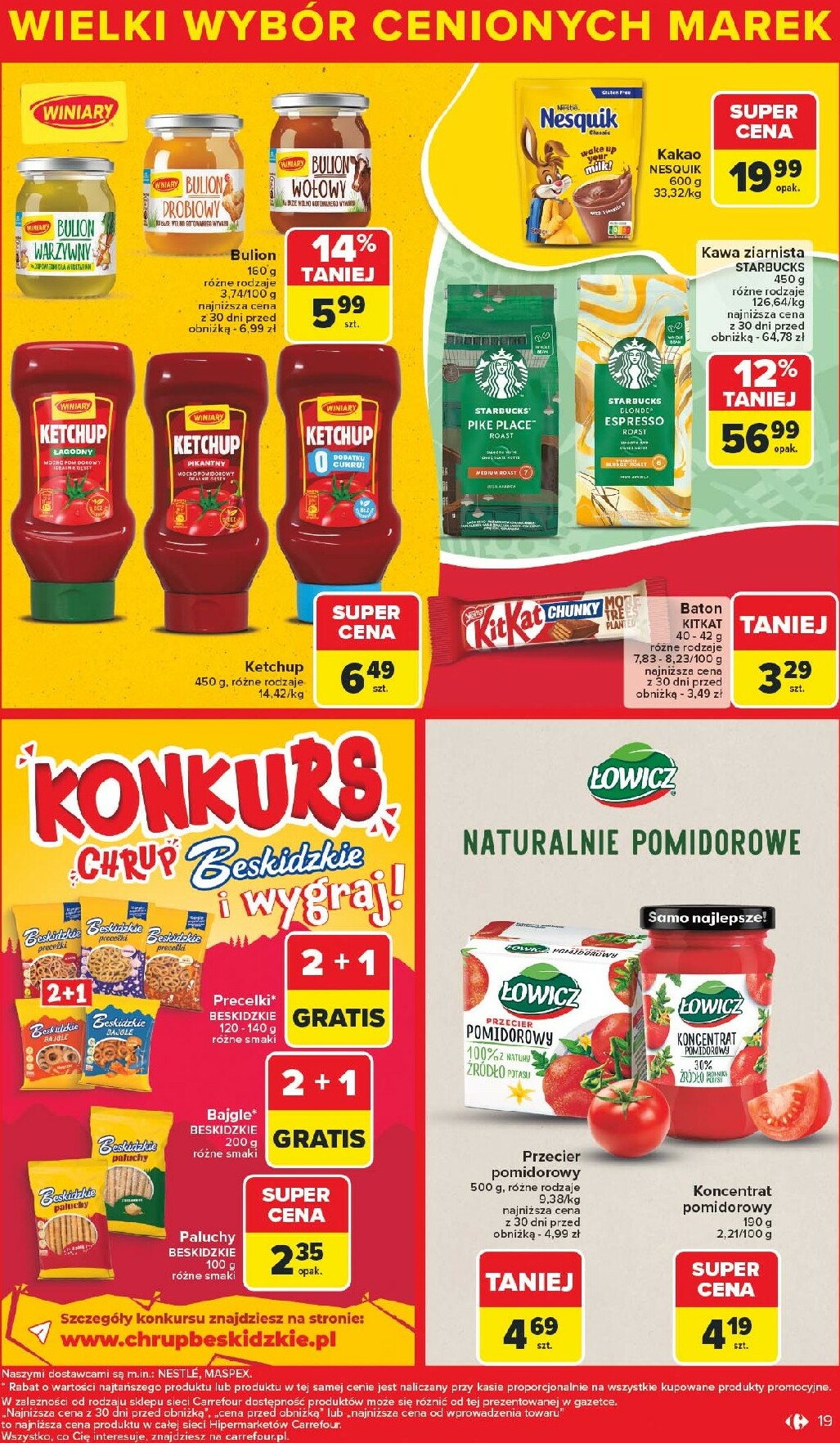 carrefour - Gazetka Carrefour - Markowe atrakcje cenowe od poiedziałku - ważna od 27.10. do 08.11. - page: 21