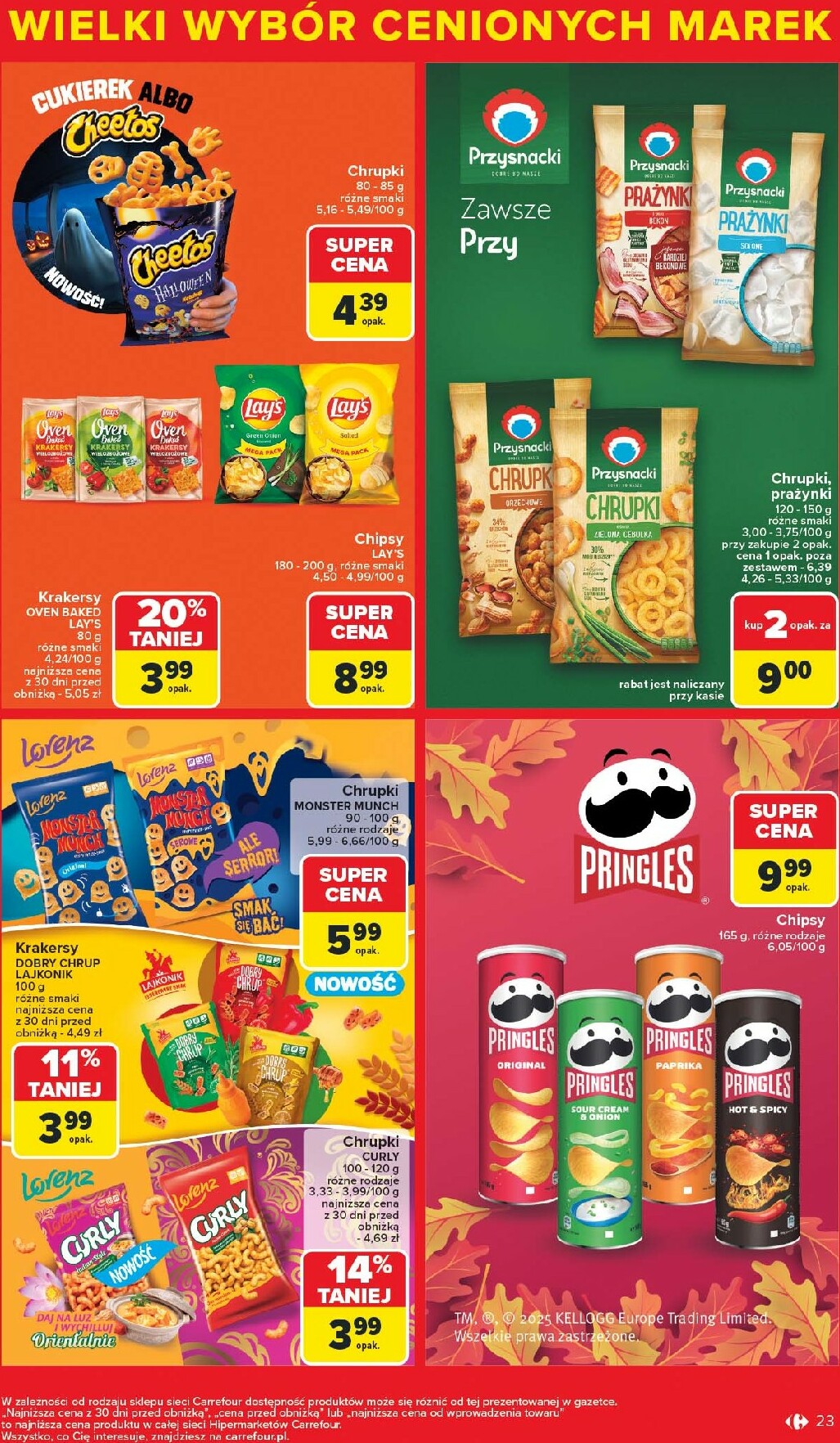 carrefour - Gazetka Carrefour - Markowe atrakcje cenowe od poiedziałku - ważna od 27.10. do 08.11. - page: 25