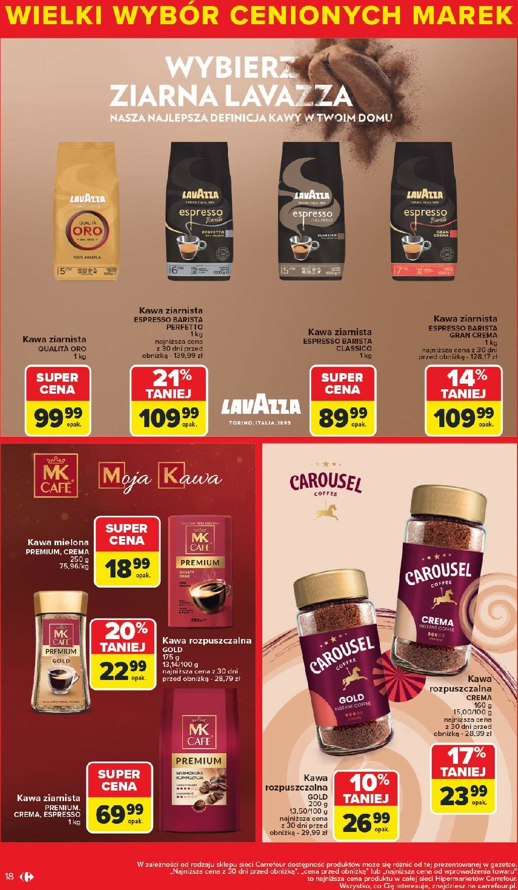 carrefour - Gazetka Carrefour - Markowe atrakcje cenowe od poiedziałku - ważna od 27.10. do 08.11. - page: 20