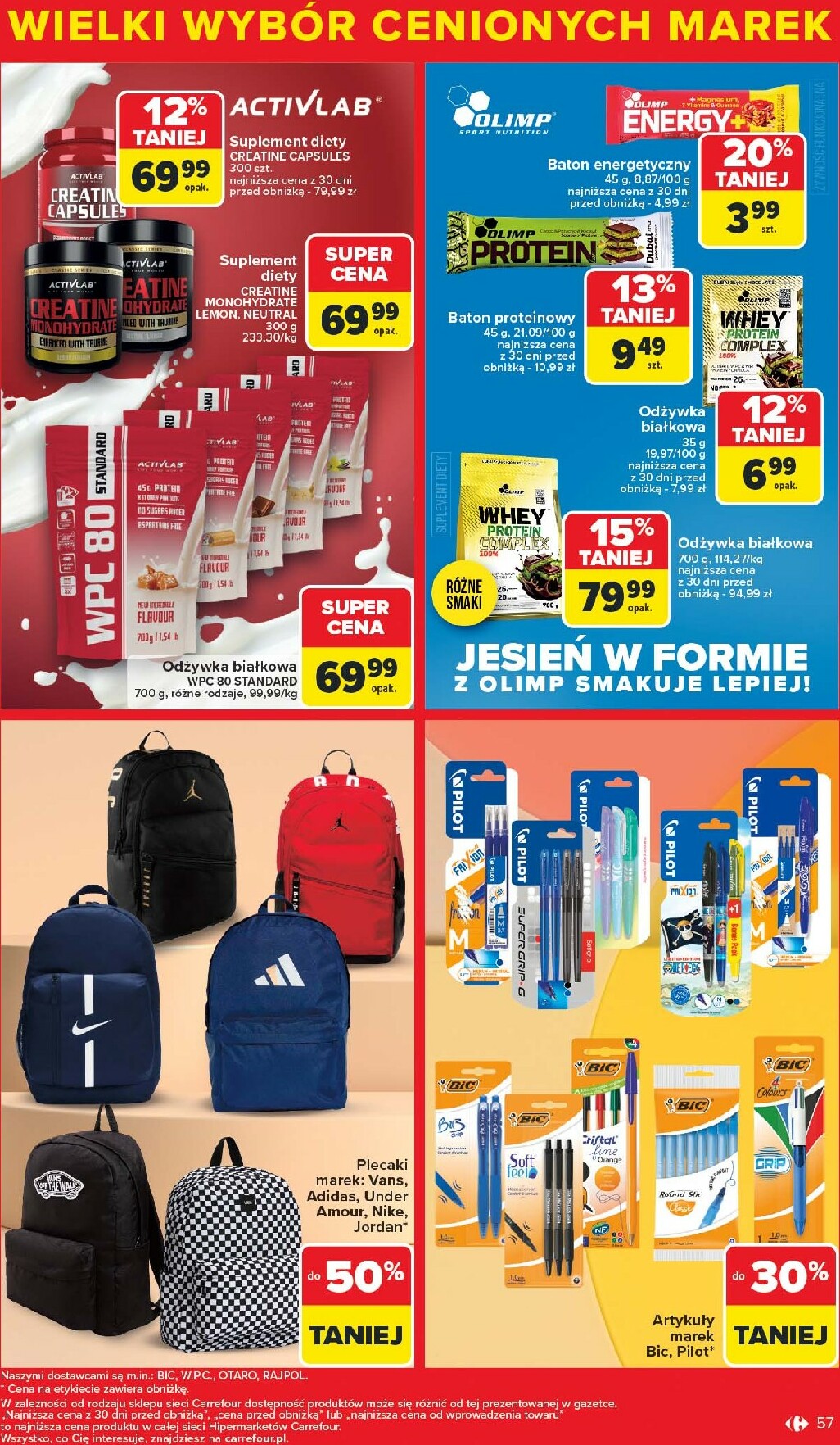 carrefour - Gazetka Carrefour - Markowe atrakcje cenowe od poiedziałku - ważna od 27.10. do 08.11. - page: 59