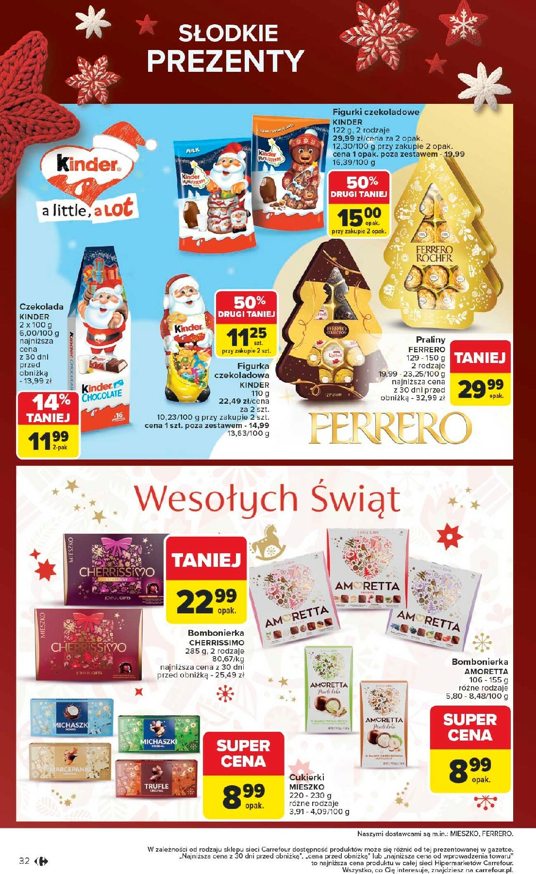 carrefour - Gazetka Carrefour - Święta spełnionych marzeń - ważna od 10.11. do 29.11. - page: 32