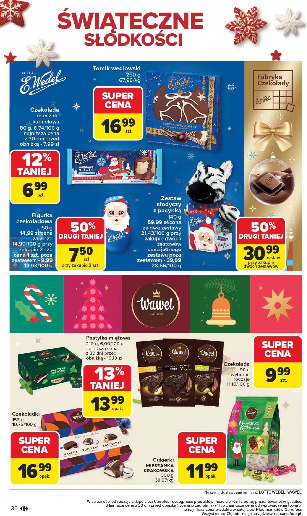 carrefour - Gazetka Carrefour - Święta spełnionych marzeń - ważna od 10.11. do 29.11. - page: 30