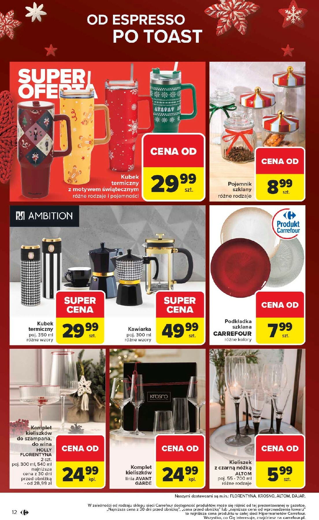 carrefour - Gazetka Carrefour - Święta spełnionych marzeń - ważna od 10.11. do 29.11. - page: 12