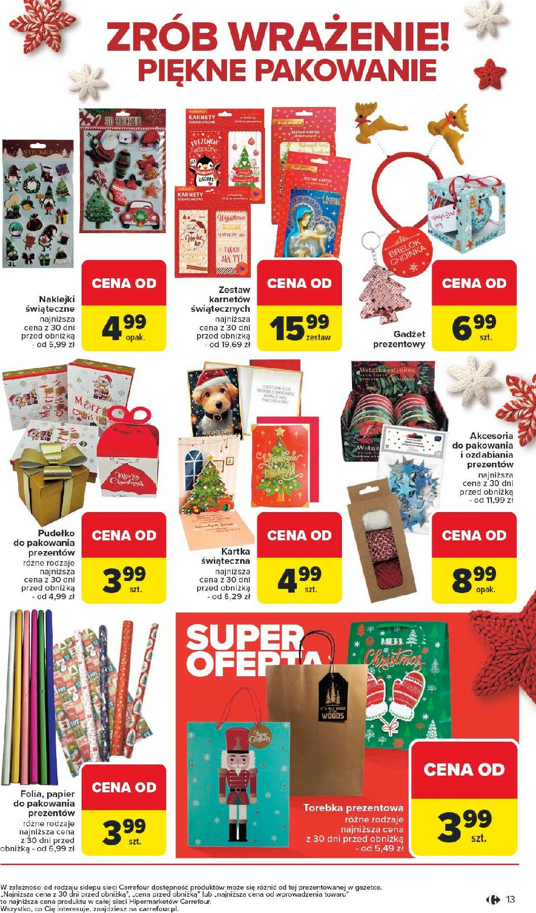 carrefour - Gazetka Carrefour - Święta spełnionych marzeń - ważna od 10.11. do 29.11. - page: 13