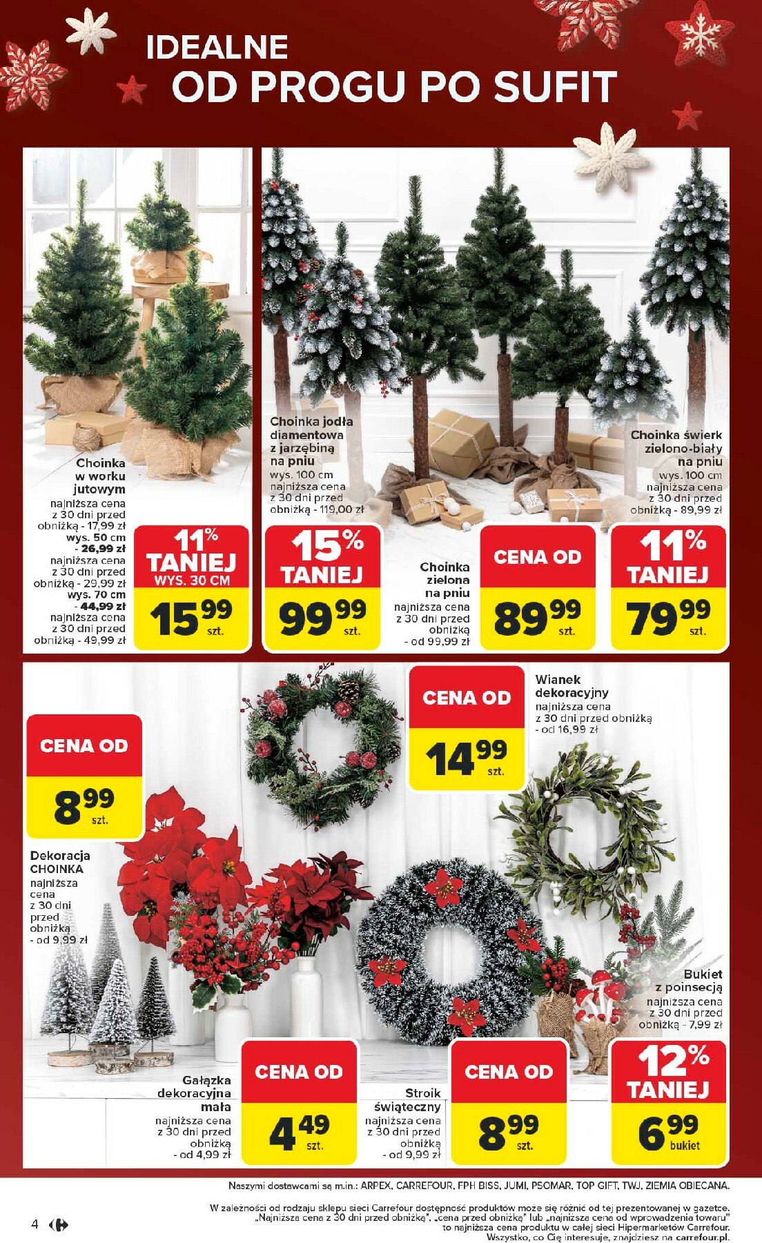 carrefour - Gazetka Carrefour - Święta spełnionych marzeń - ważna od 10.11. do 29.11. - page: 4
