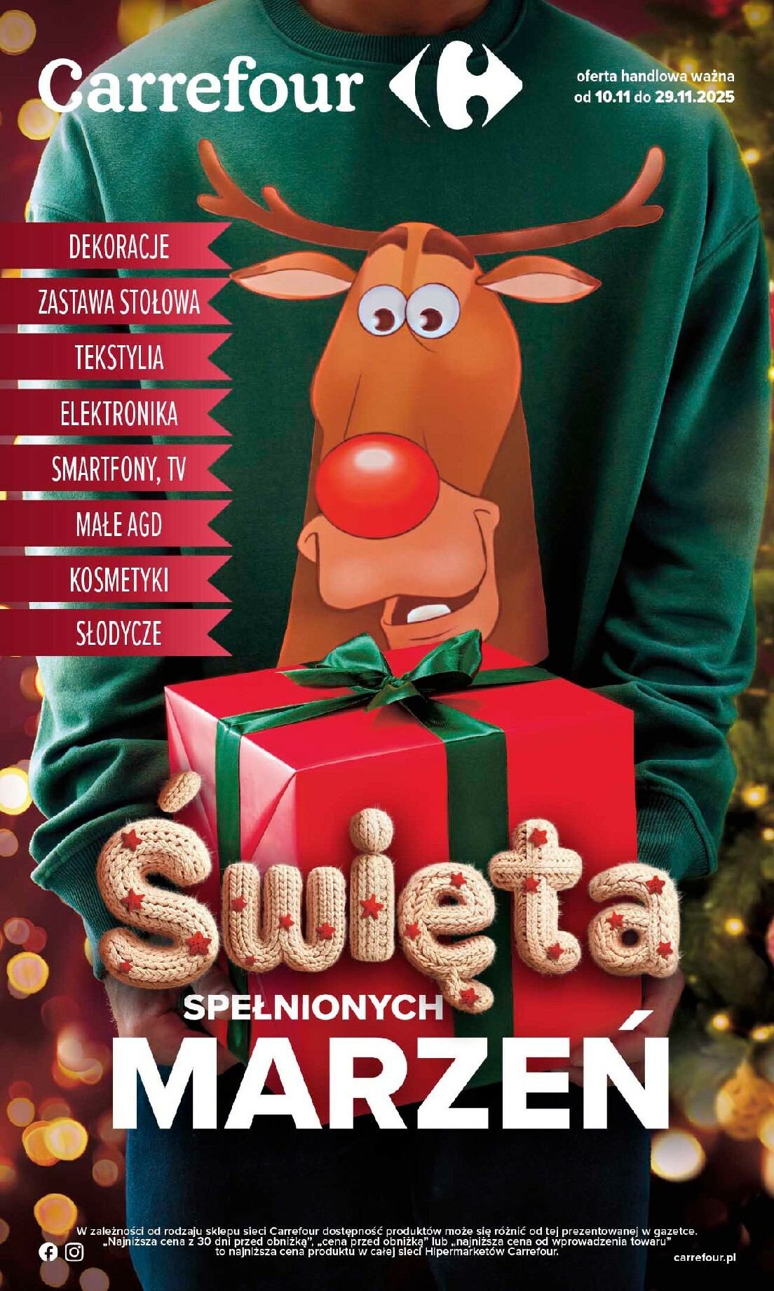 carrefour - Gazetka Carrefour - Święta spełnionych marzeń - ważna od 10.11. do 29.11.