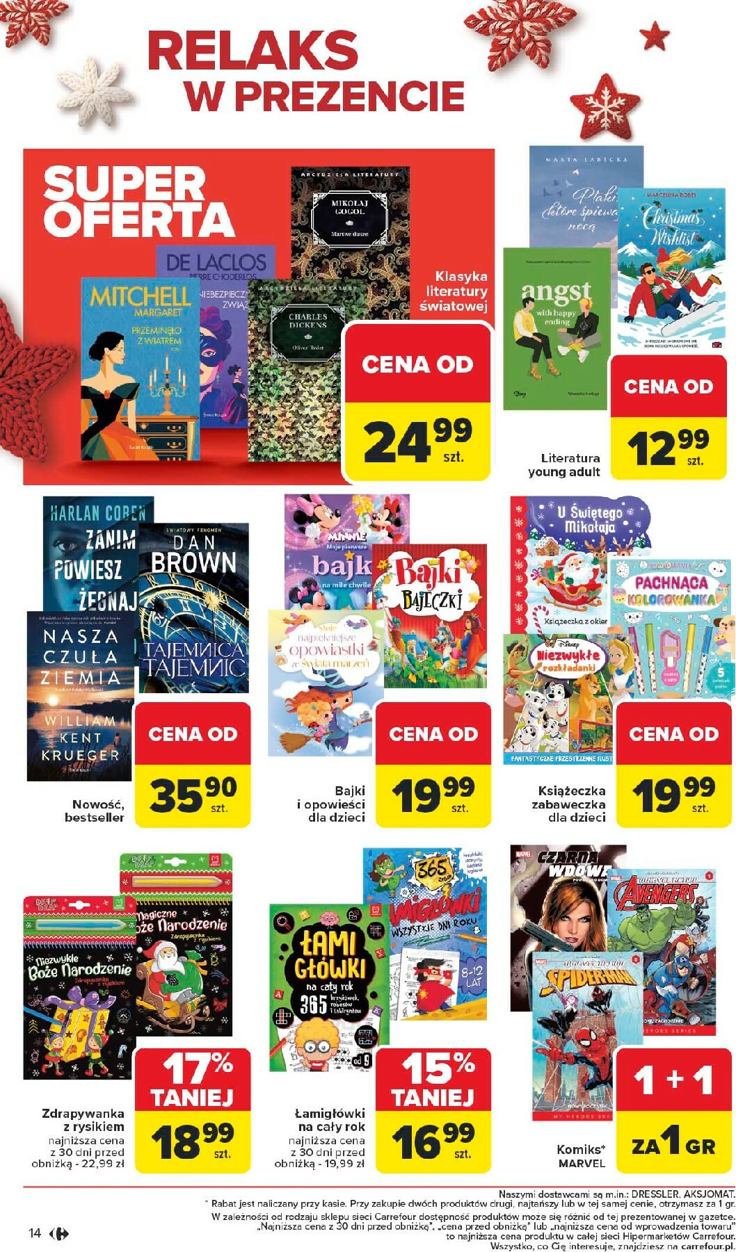 carrefour - Gazetka Carrefour - Święta spełnionych marzeń - ważna od 10.11. do 29.11. - page: 14