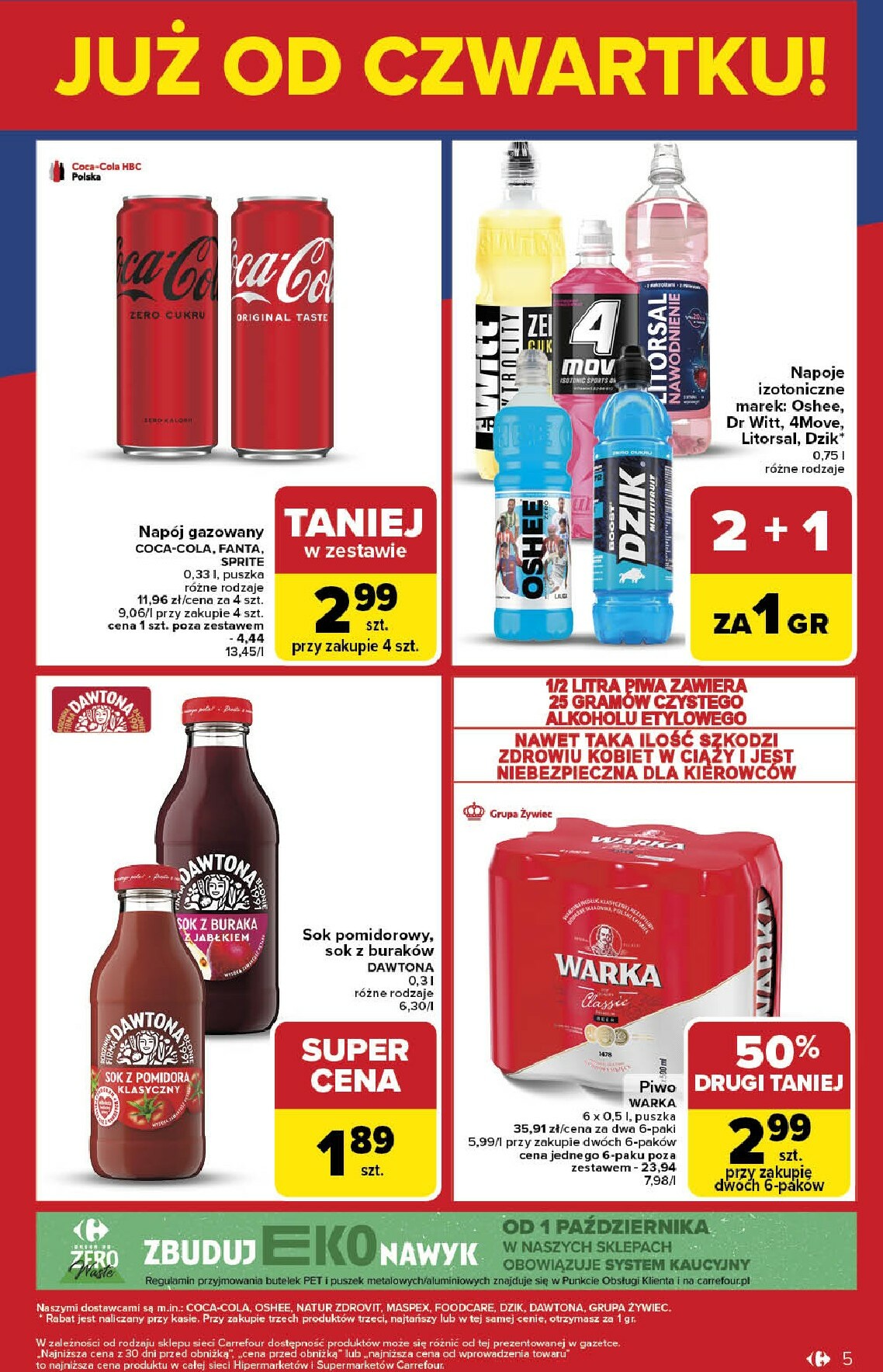 carrefour - Gazetka Carrefour - Weekend okazji już od czwartku - ważna od 13.11. do 15.11. - page: 5