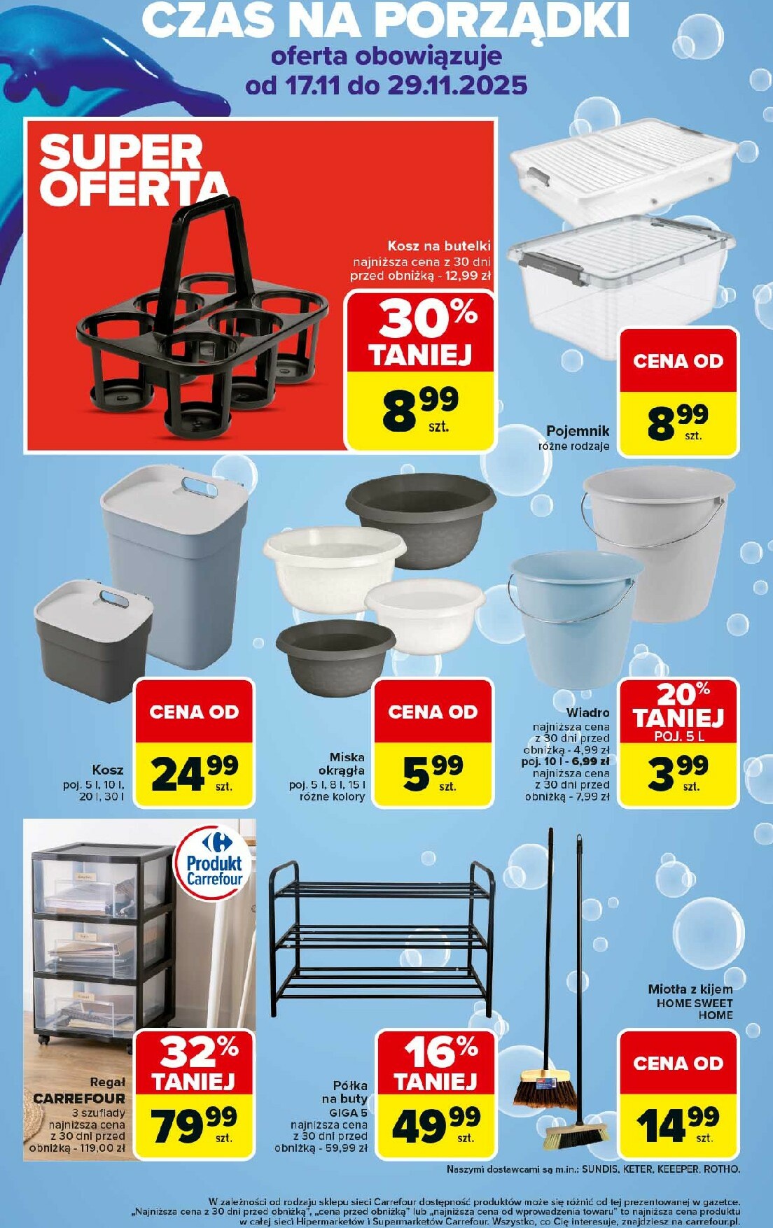 carrefour - Gazetka Carrefour - Czas na świąteczne porządki od poniedziałku - ważna od 17.11. do 29.11. - page: 10