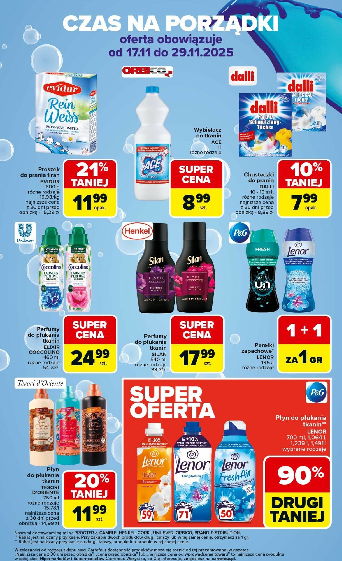 carrefour - Gazetka Carrefour - Czas na świąteczne porządki od poniedziałku - ważna od 17.11. do 29.11. - page: 3