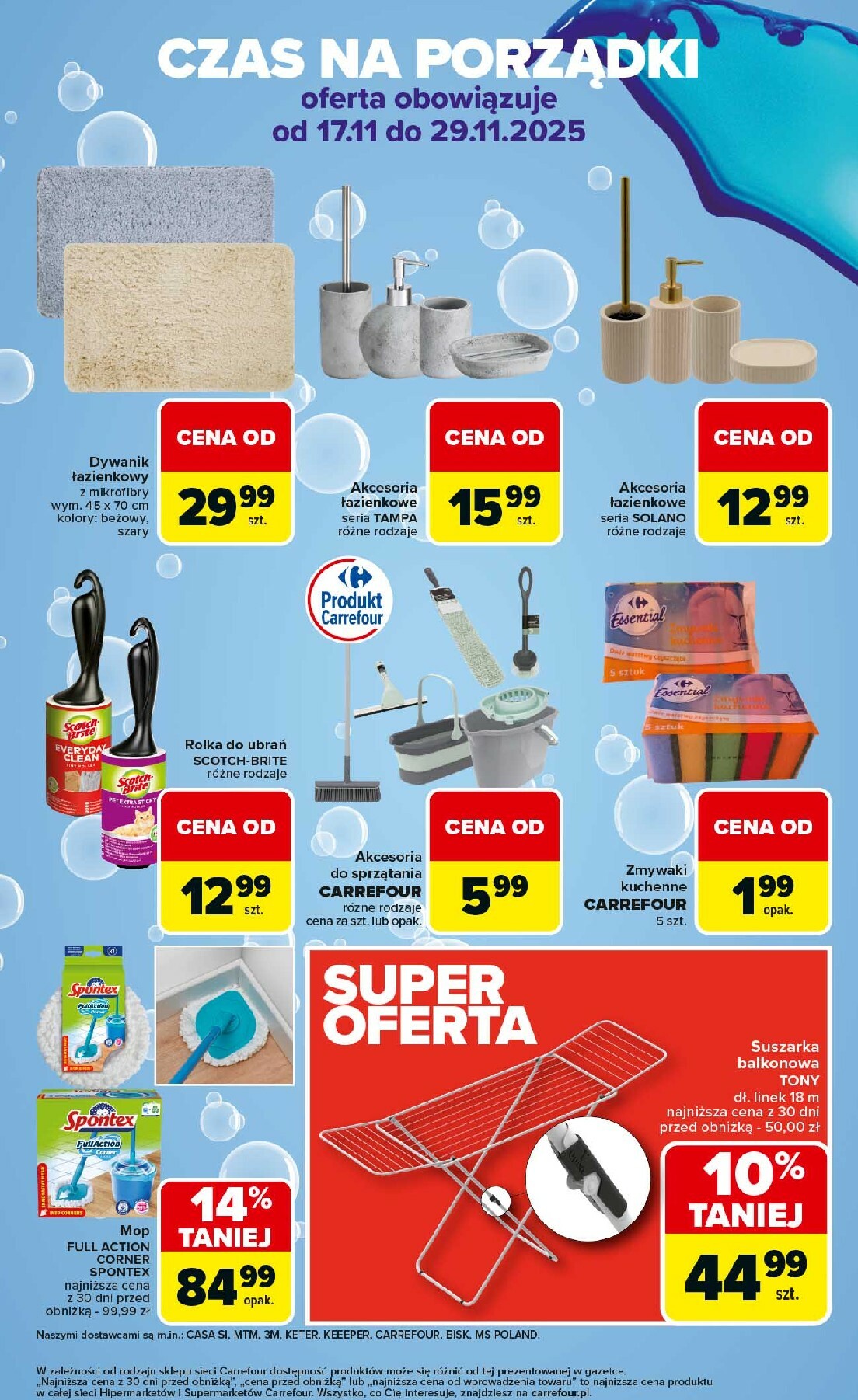carrefour - Gazetka Carrefour - Czas na świąteczne porządki od poniedziałku - ważna od 17.11. do 29.11. - page: 11